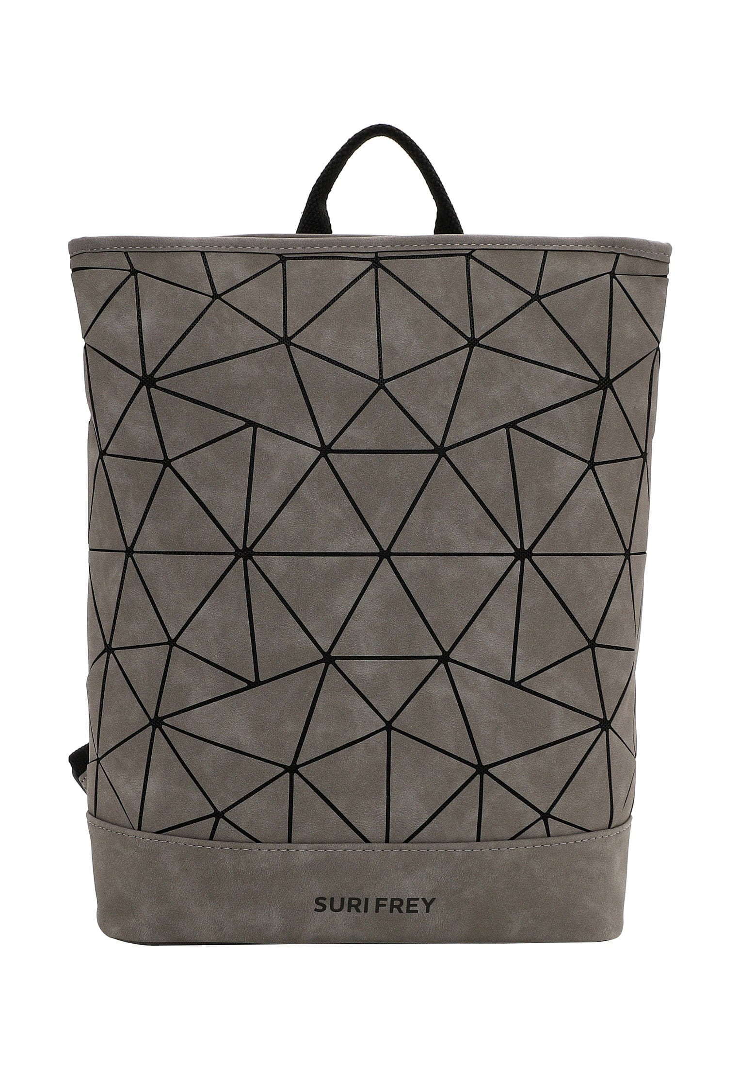 SURI FREY Rucksack "Rucksack SFY SURI Sports Jessy-Lu", grau, Obermaterial: 60% Polyurethan PU. 40% Polyester PES., Rucksäcke