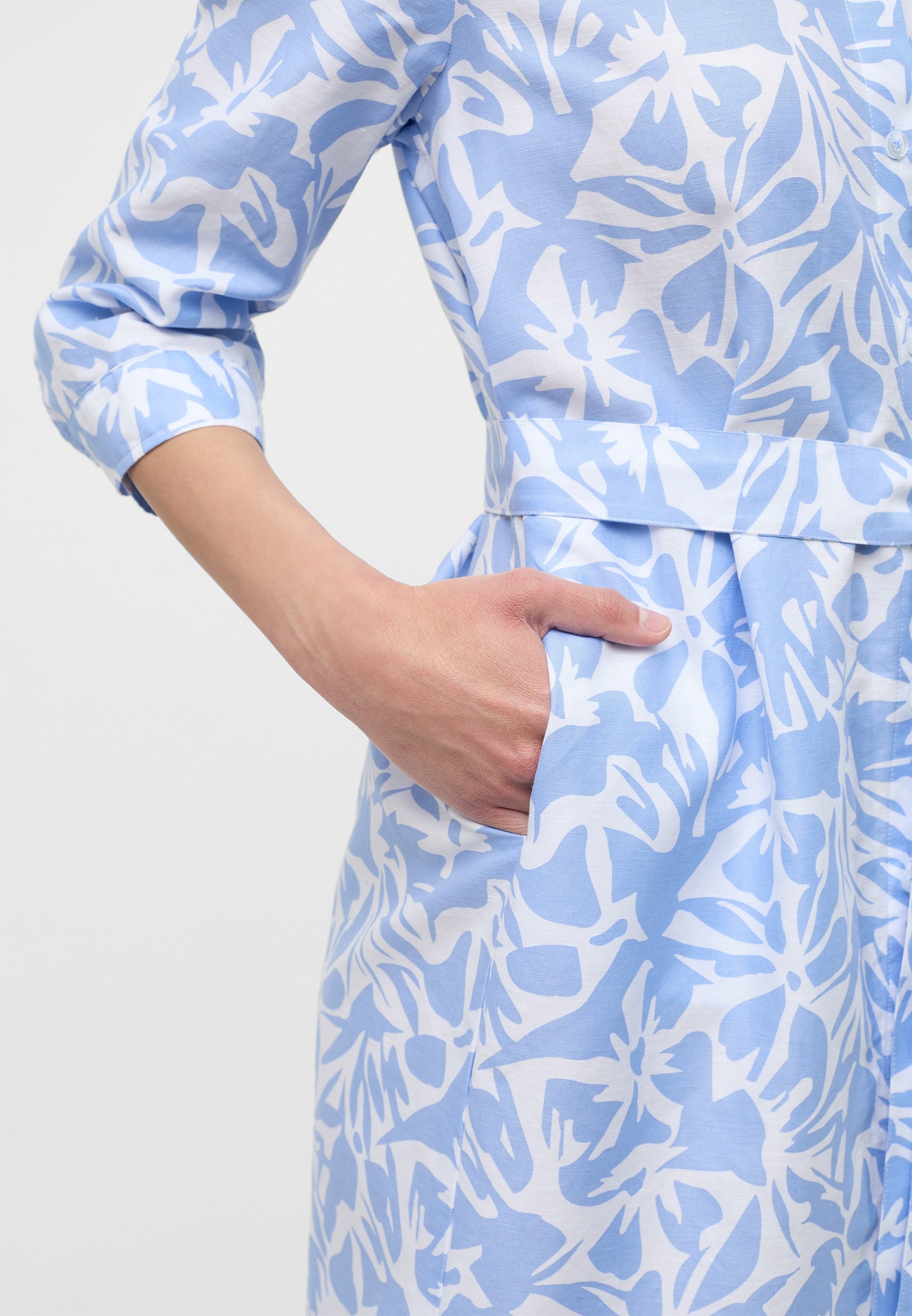 Thumbnail - Eterna Hemdblusenkleid "LOOSE FIT"