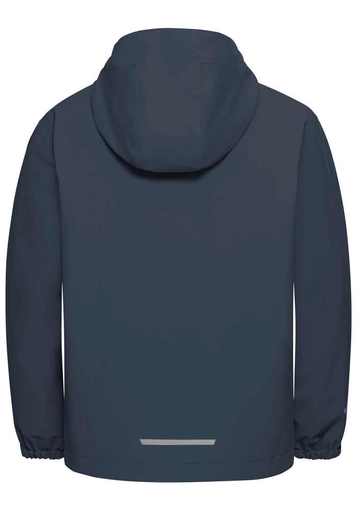 Jack Wolfskin 3-in-1-Funktionsjacke »HYBRID 3IN1 JACKET K« mit Kapuze für Kinder, atmungsaktive Fleece-Innenjacke, wasserdichte Außenjacke