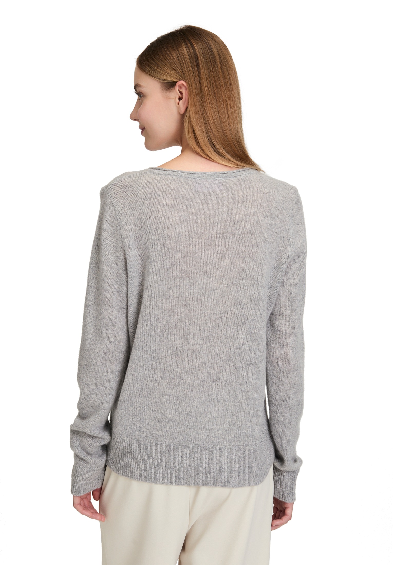 Betty Barclay Strickpullover »Betty Barclay Damen Kaschmir-Pullover mit V-Ausschnitt«, (1 tlg.), Strick