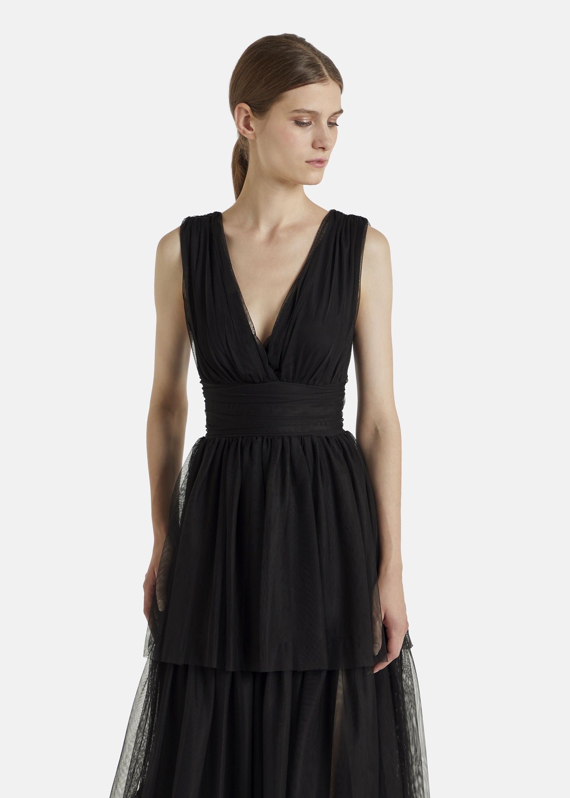 Nicowa Volantkleid »Nicowa Volantkleid BALINO« Ohne Taschen aus Tüll