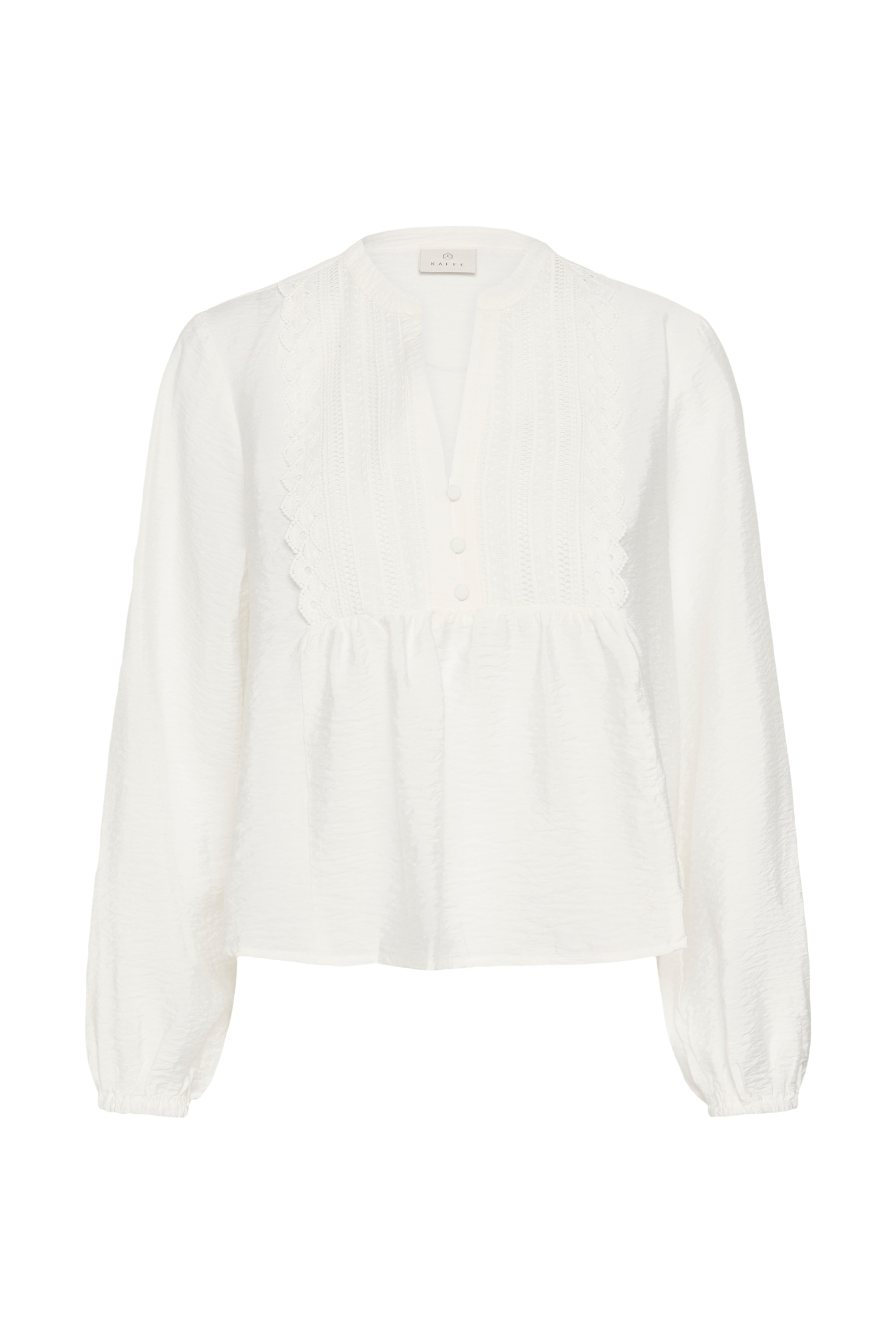 KAFFE Langarmbluse "Damen Bluse langarm KAgalina"