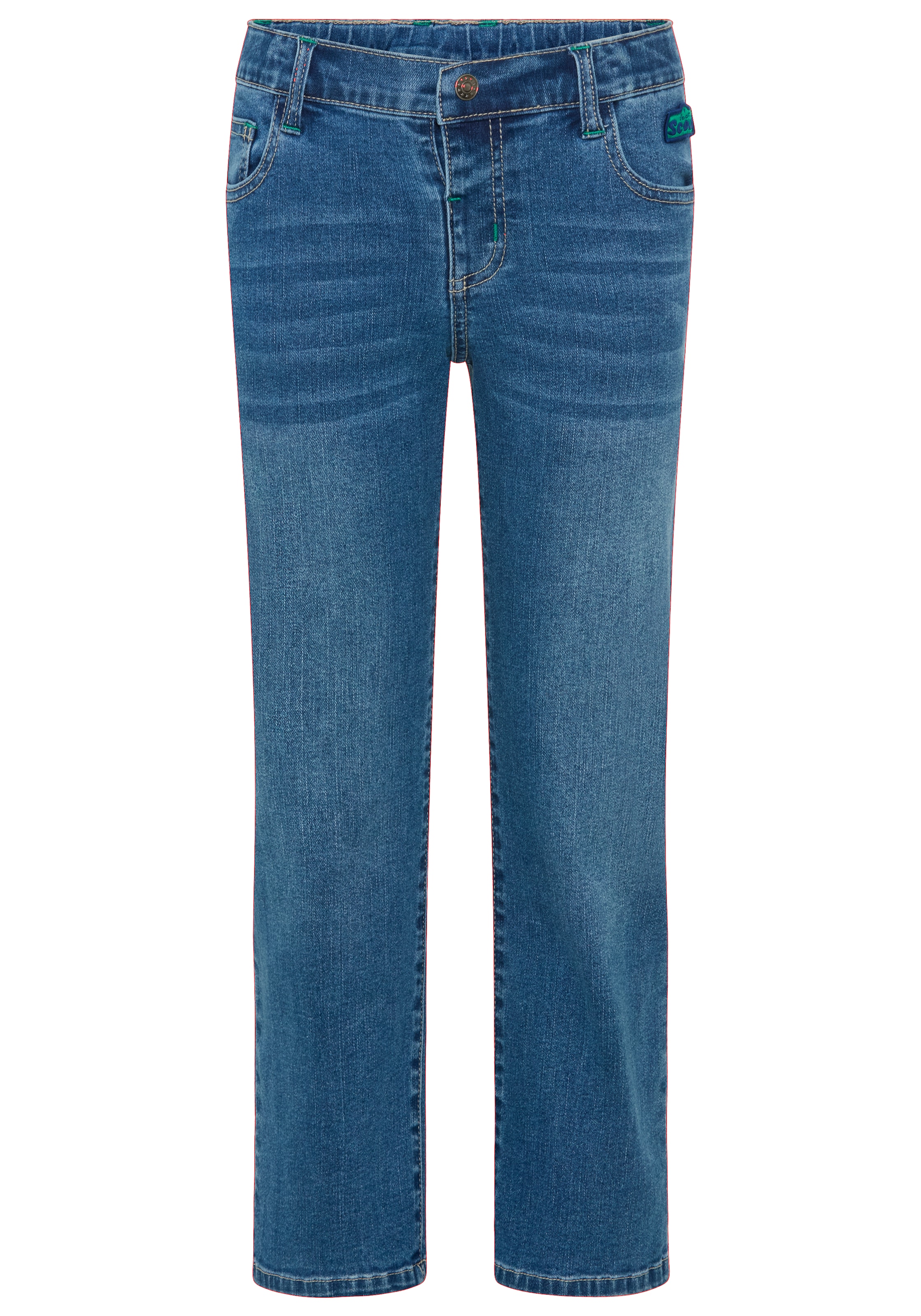 Scout Straight-Jeans »Gerade Schlupf-Stretchjeans - NEU von SCOUT« Stretch-Jeans, straight fit, mit mehreren Taschen inklusive Coinpocket