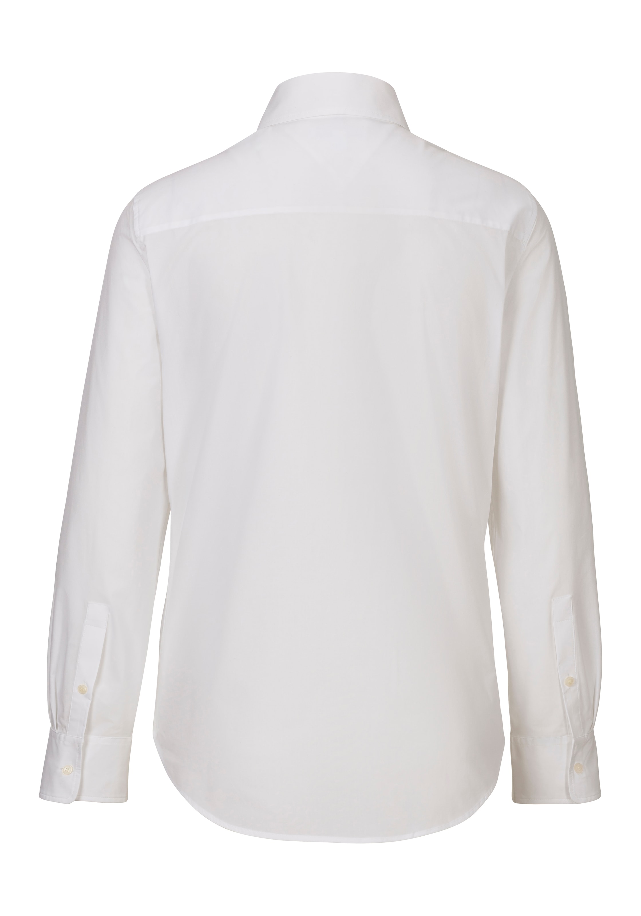 Tommy Hilfiger Hemdbluse "STRETCH REGULAR LS SHIRT", gesticktem Tommy Hilfi günstig online kaufen