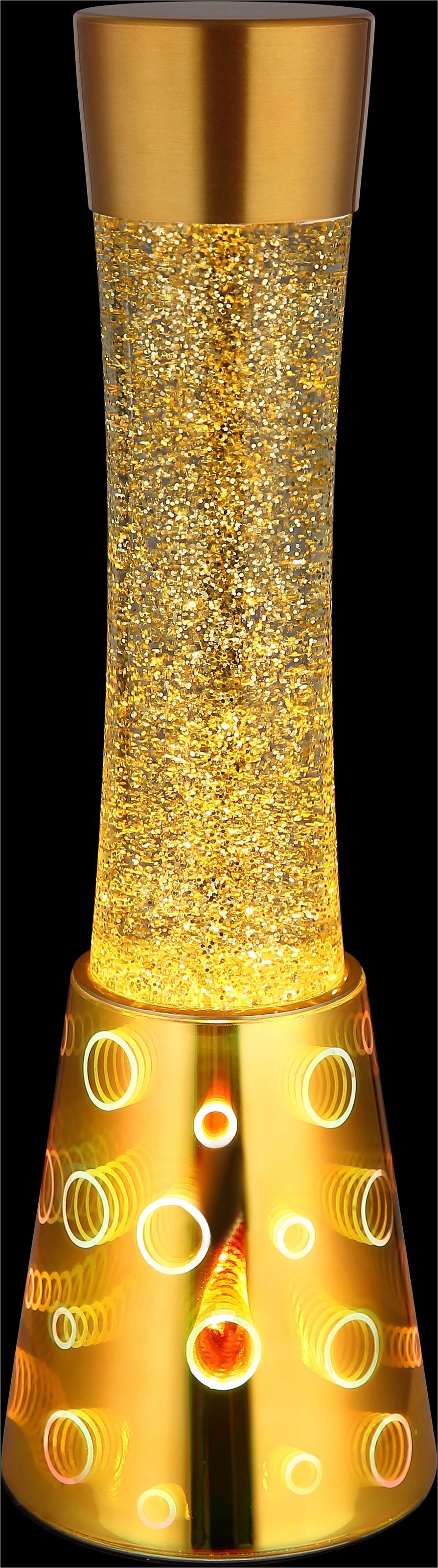 GLOBO LIGHTING Tischleuchte »SPARKLE« LED-Modul 1 Stk. Warmweiß Tischlampe Glitterleuchte Deko-Tischleuchte Schlafzimmer