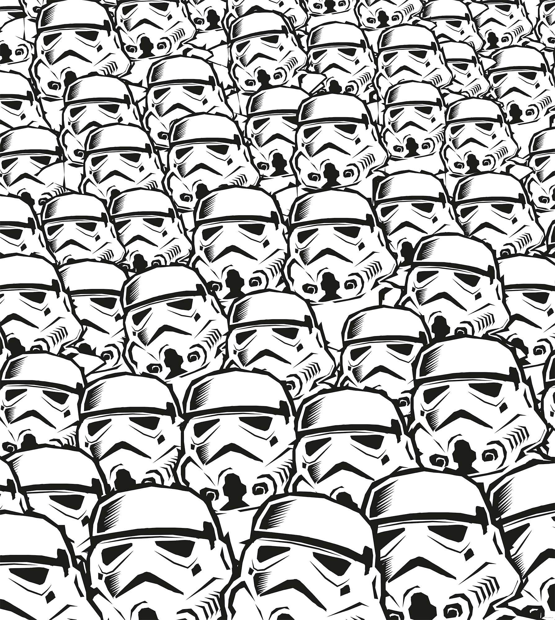 Komar Vliestapete "Star Wars Stormtrooper Swarm", 250x280 cm (Breite x Höhe)
