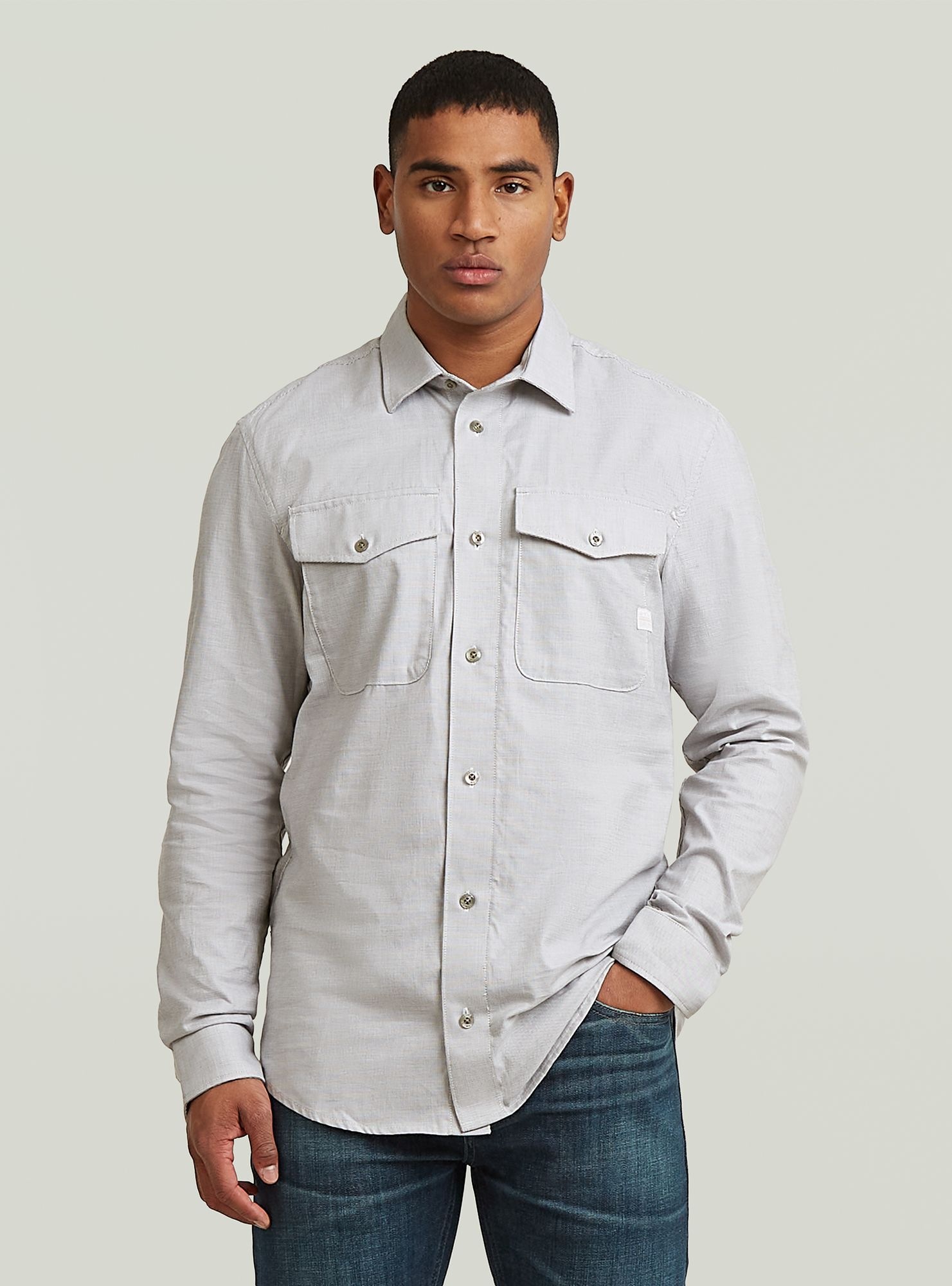 G-STAR Langarmshirt "Marine Slim Hemd"