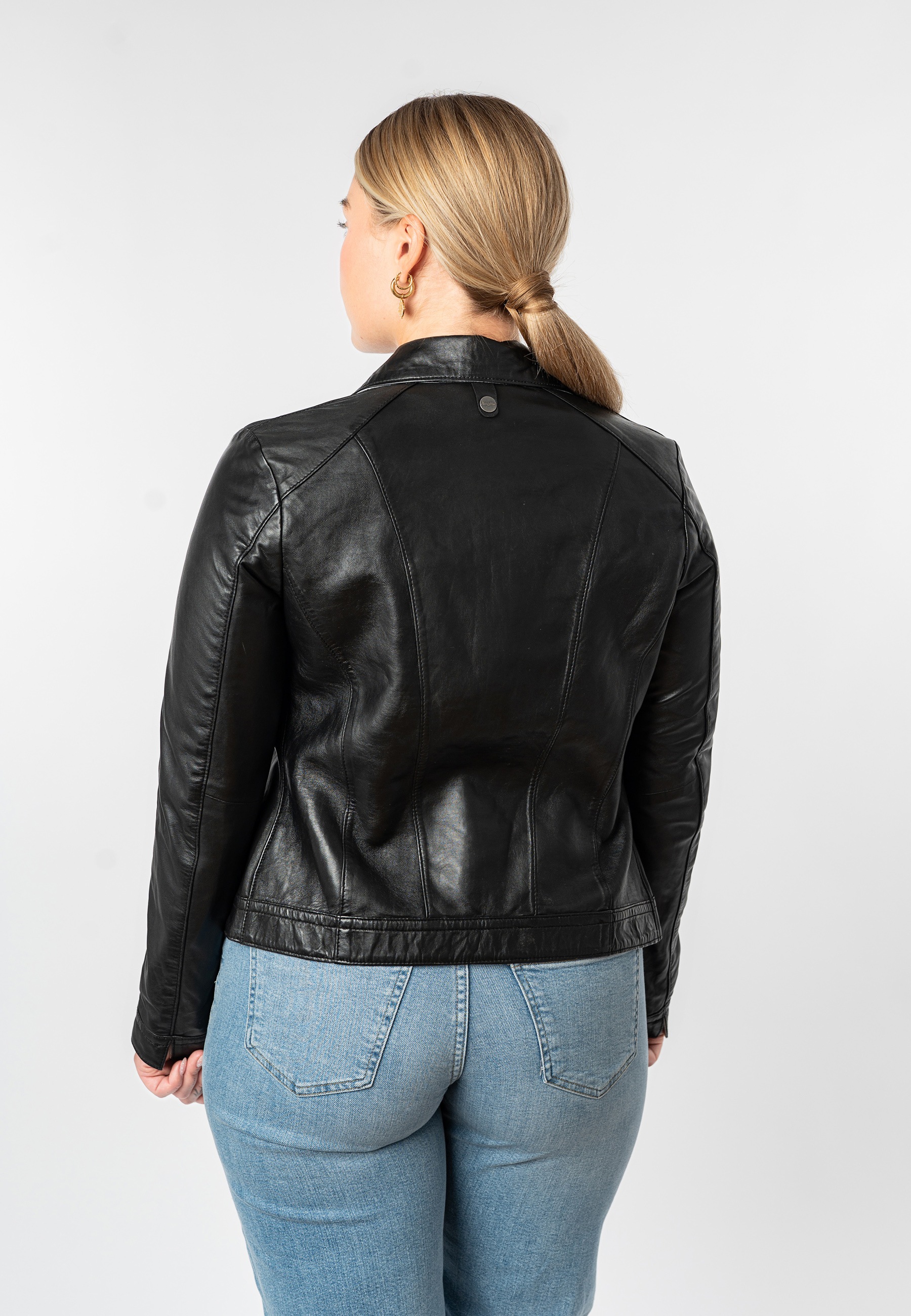 Mauritius Lederjacke "MWKaroh" mit Umlegekragen günstig online kaufen