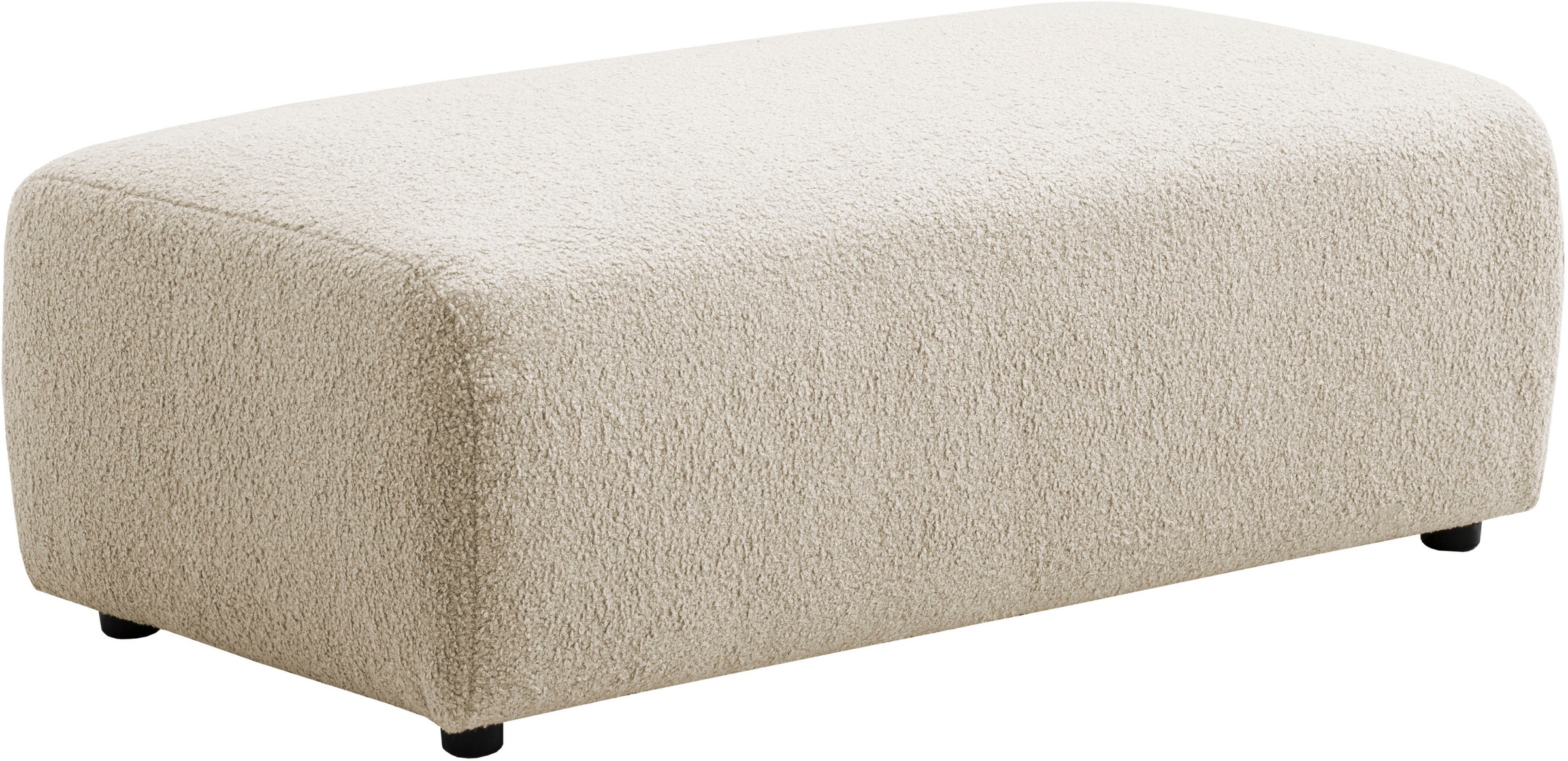 Home affaire Hocker "BAKELS, Polsterhocker in Cord oder Boucle-Stoff" zur S günstig online kaufen