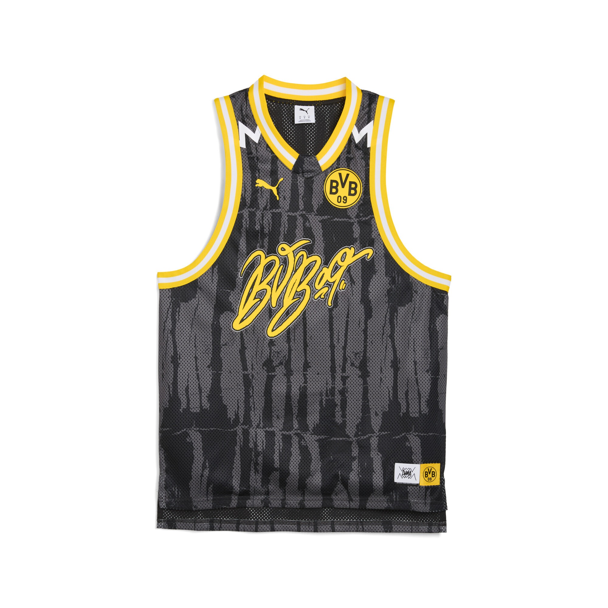 PUMA Trainingsshirt "PUMA HOOPS x Borussia Dortmund Trikot Herren" günstig online kaufen