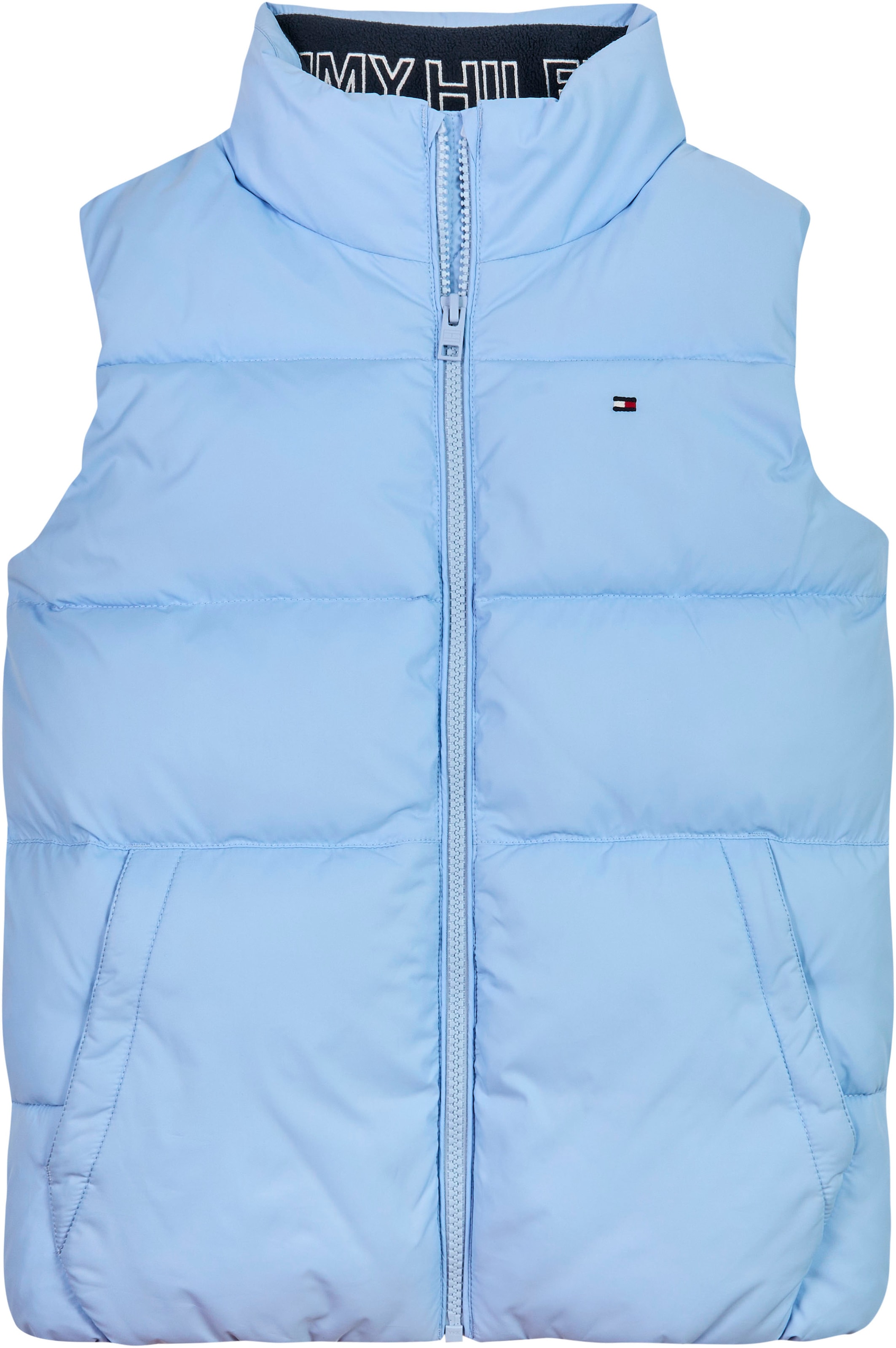 Tommy Hilfiger Steppweste »ESSENTIAL PADDED VEST«, Kinder bis 16 Jahre mit Logostickerei