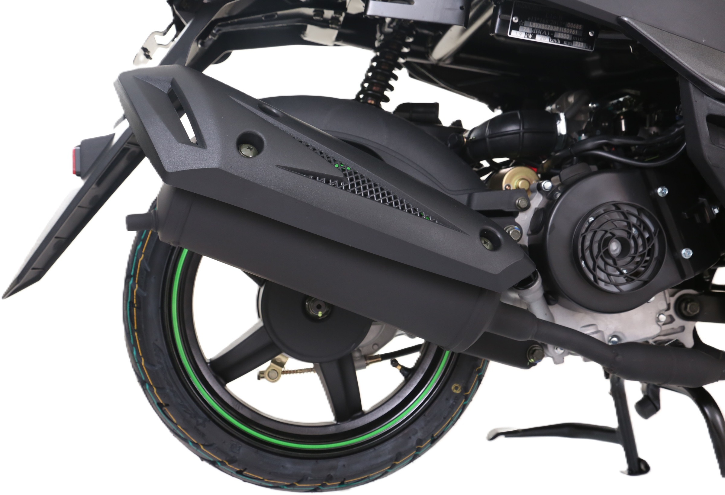 Alpha Motors Mofaroller »Powermax 50 ccm 25 kmh EURO 5 dunkelgrau (mit/ohne Topcase)«, 50 cm³, 25 km/h, Euro 5, 2,6 PS