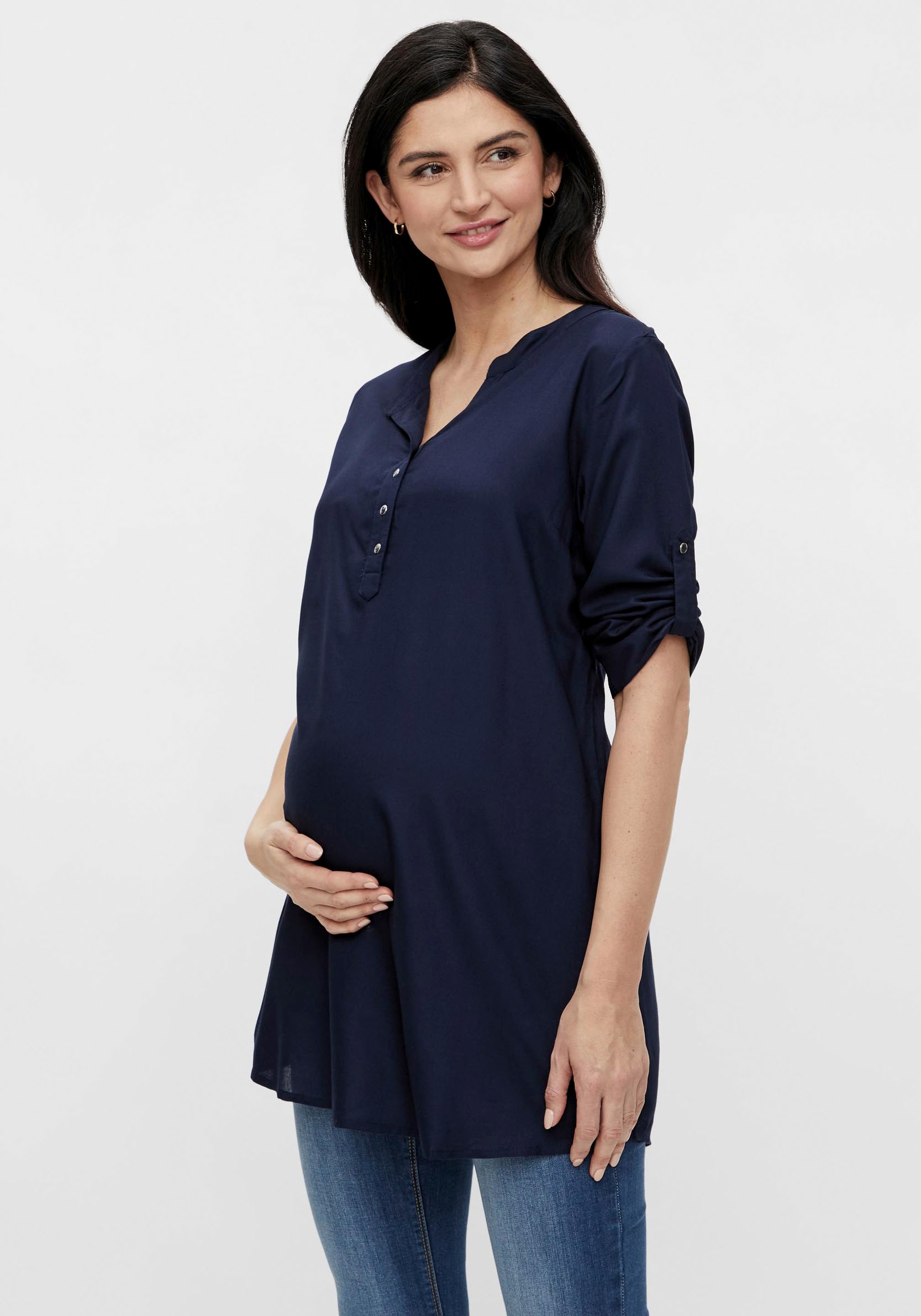 Mamalicious Umstandsbluse »MLMERCY«, aus EcoVero