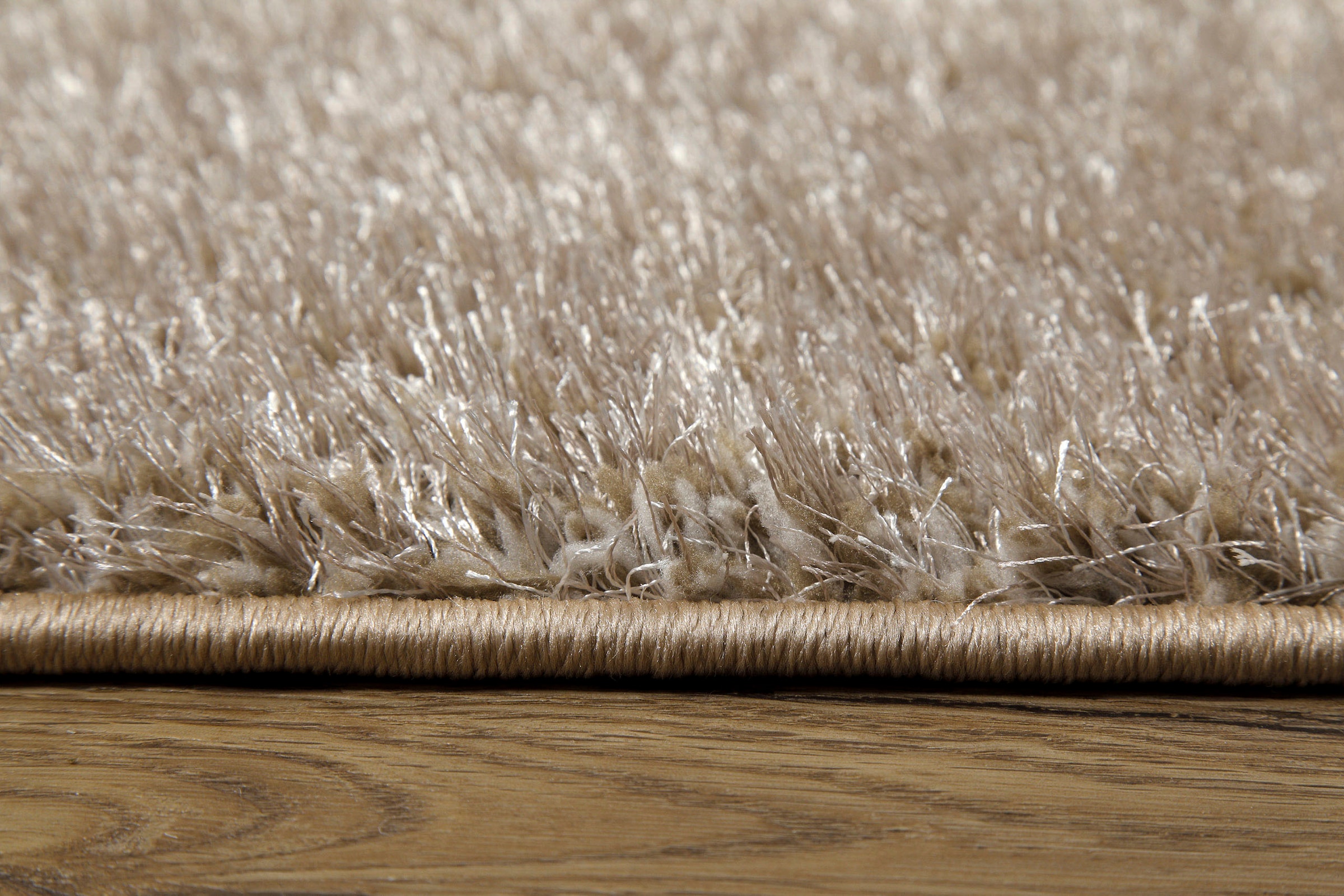 my home Hochflor-Teppich »Nickolas«, rund, 30 mm Höhe, Langflor, Shaggy, dichter weicher Hochflor, uni farben, Wohnzimmer