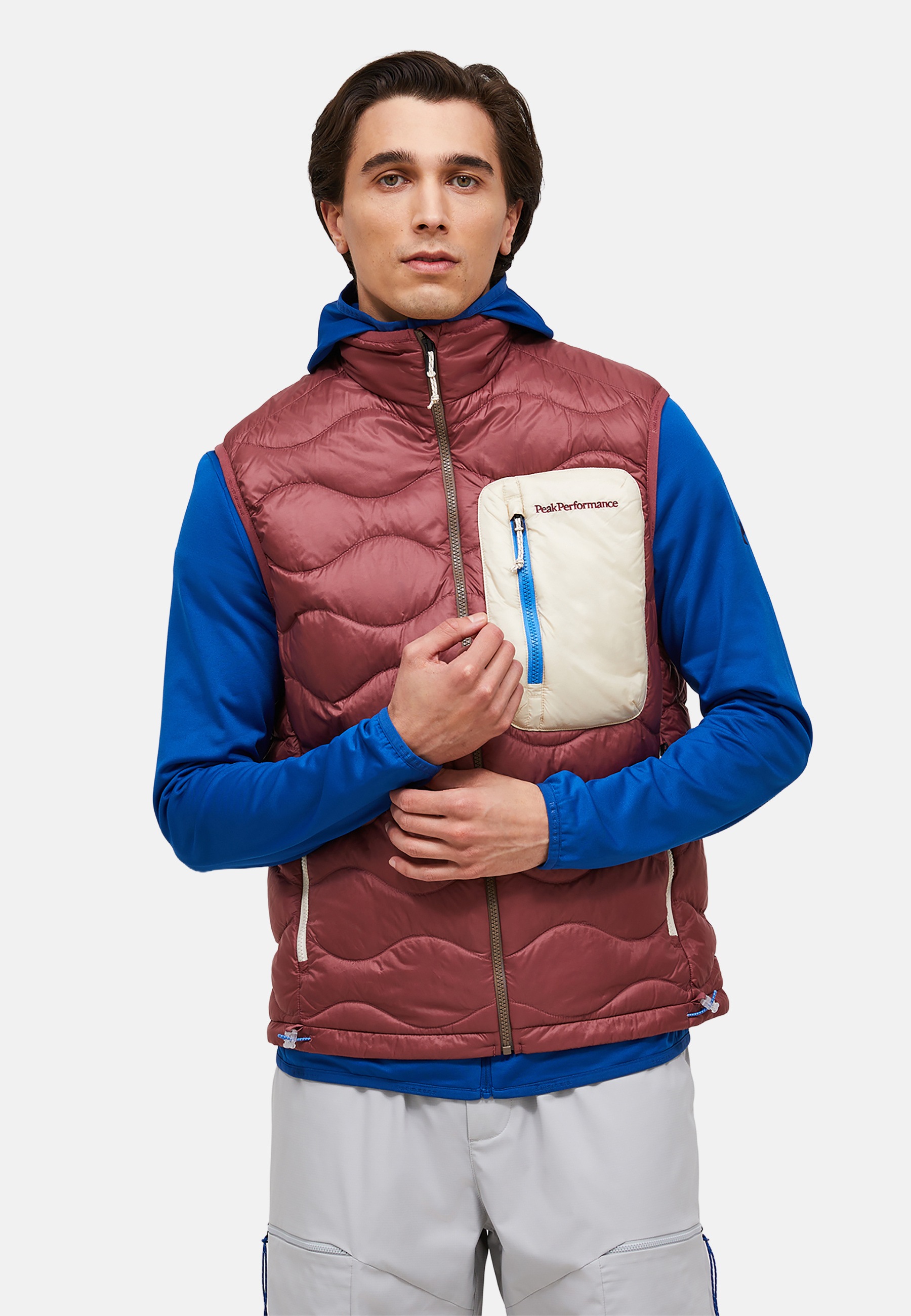 Peak Performance Daunenweste »M Helium Utility Down Vest« mit dezenten Farbdetails