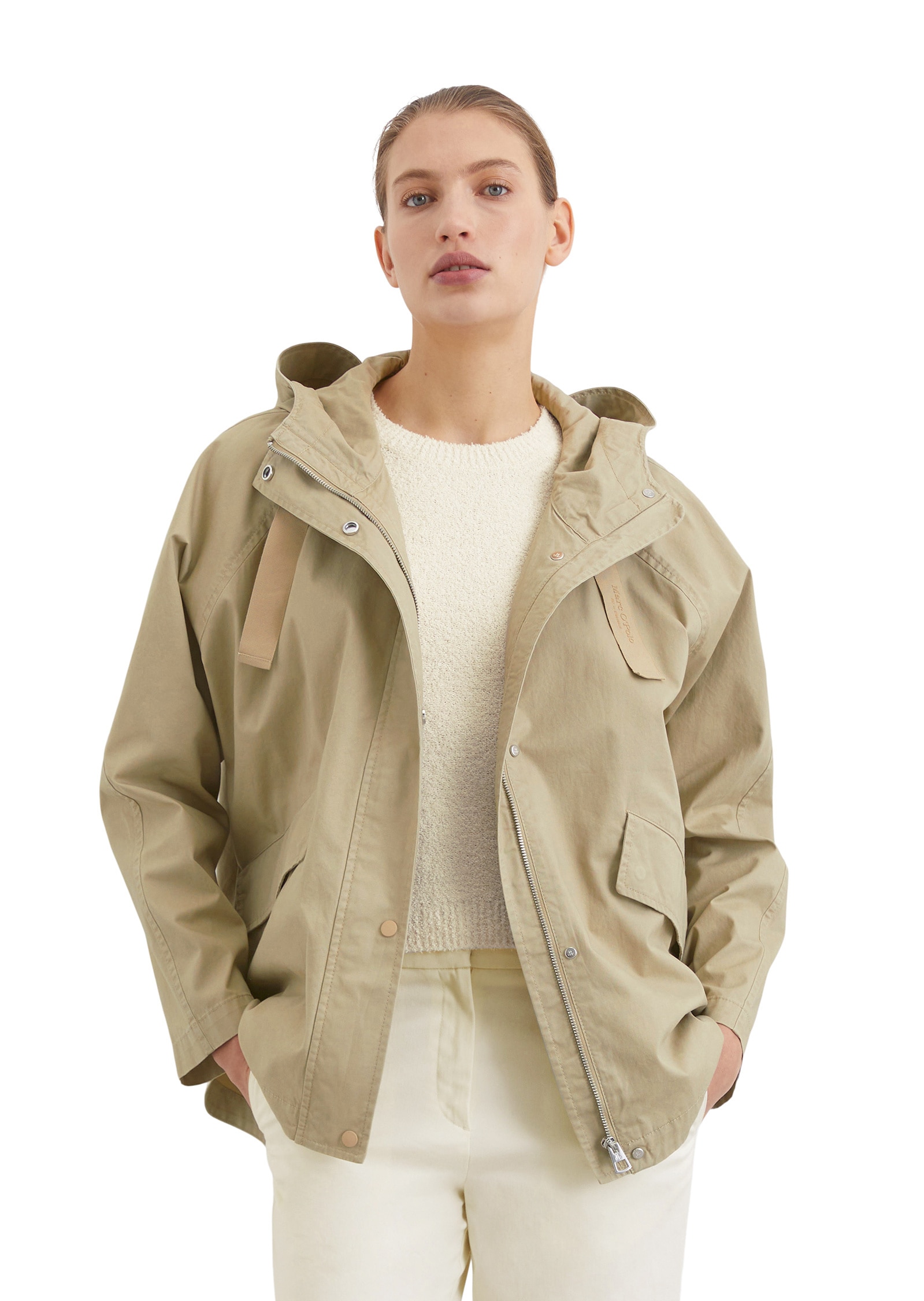 Marc O'Polo Outdoorjacke »aus Organic Cotton-Twill«