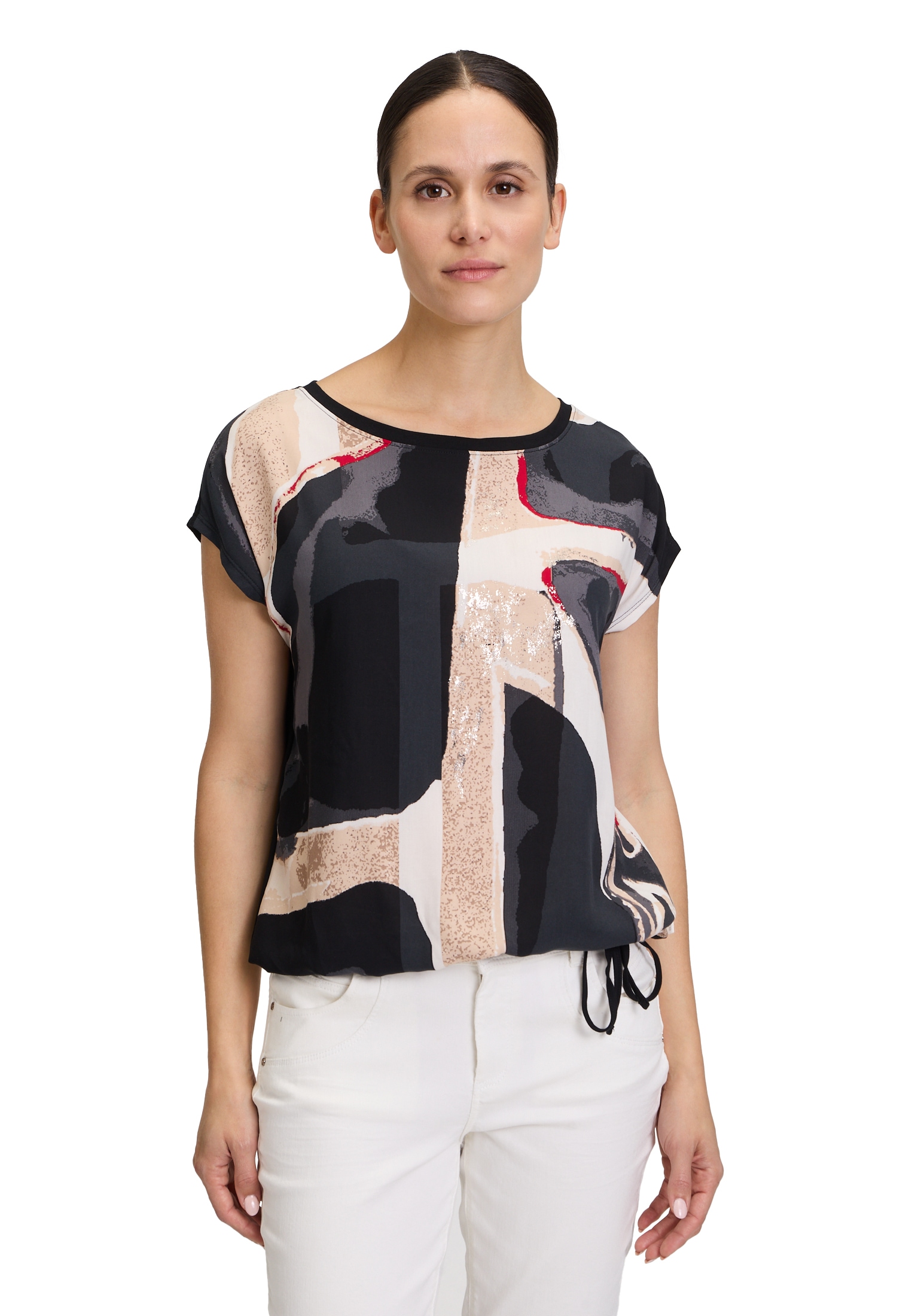 Kurzarmshirt »Betty & Co Casual-Shirt mit Print«, Druck