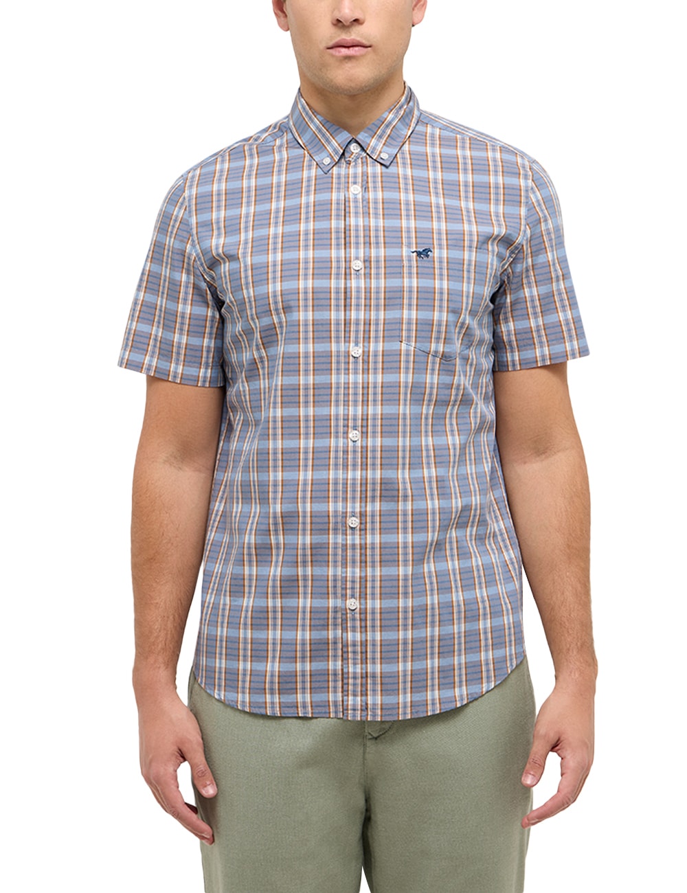 MUSTANG Kurzarmhemd »Herren Style Gilroy«