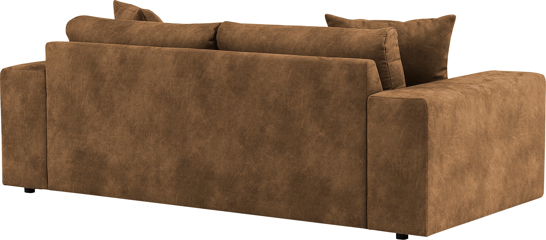 andas 2-Sitzer »SLEETLAND XXL in Samtvelours oder Vintage-Leder-Optik«, besonders groß und bequem
