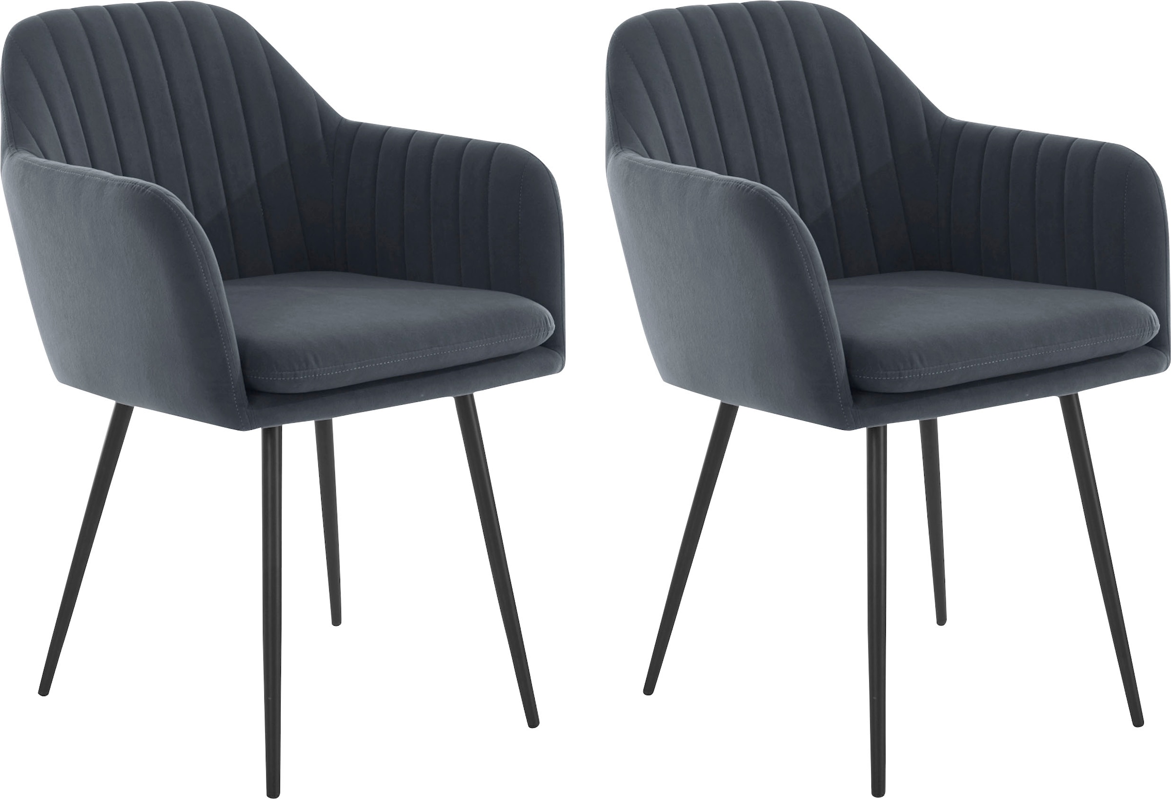 HELA Armlehnstuhl "CARLA" (Set) 2 Stk.bequemer Armlehnstuhl, Schalenstuhl günstig online kaufen