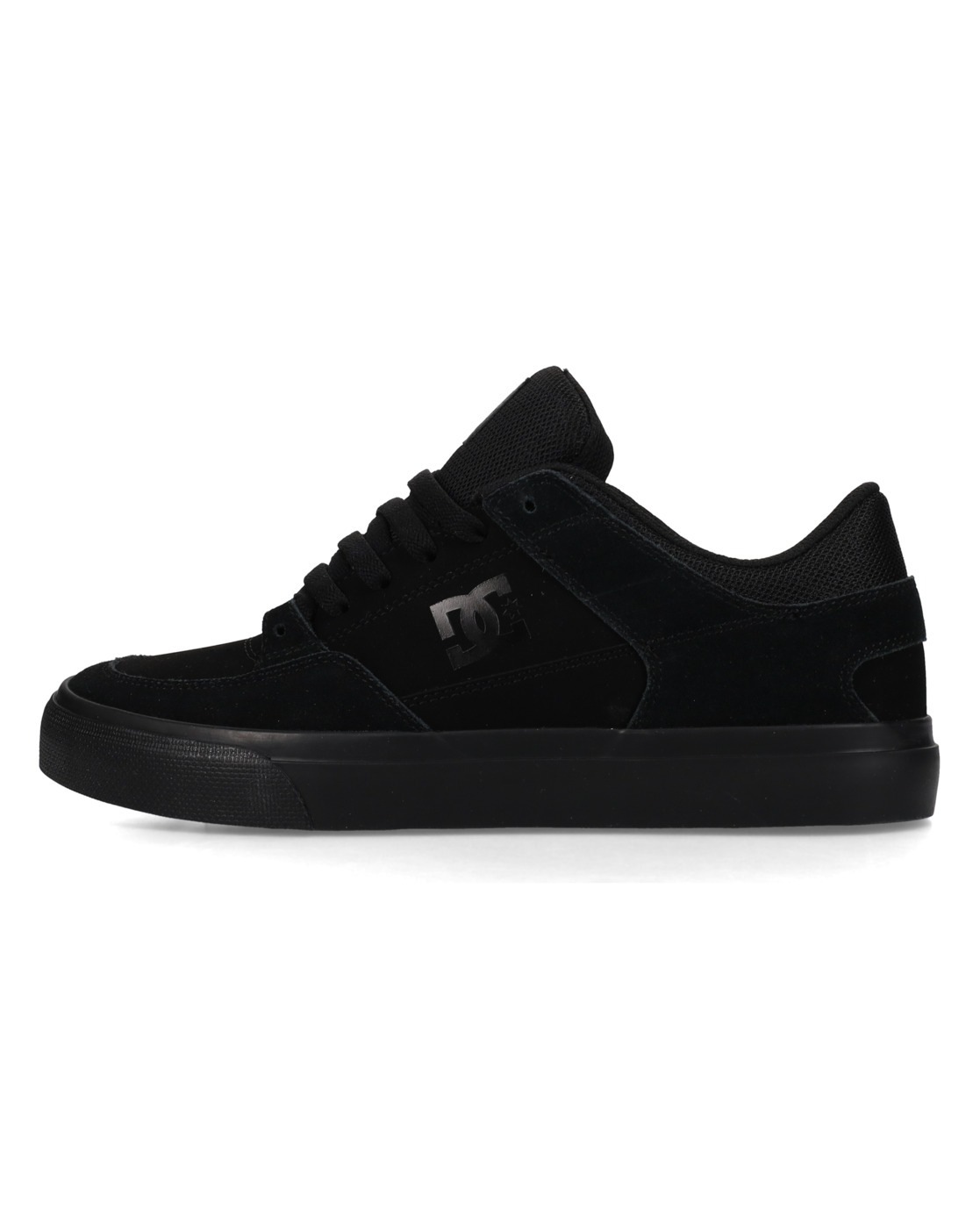 Sneaker DC SHOES "Onyx", Herren, Gr. 11(44,5), schwarz, schwarz, schwarz, Obermaterial:58, 5% Leder, 32, 7% Synthetik, 8, 8% Microfaser;, Schuhe Sneaker 3