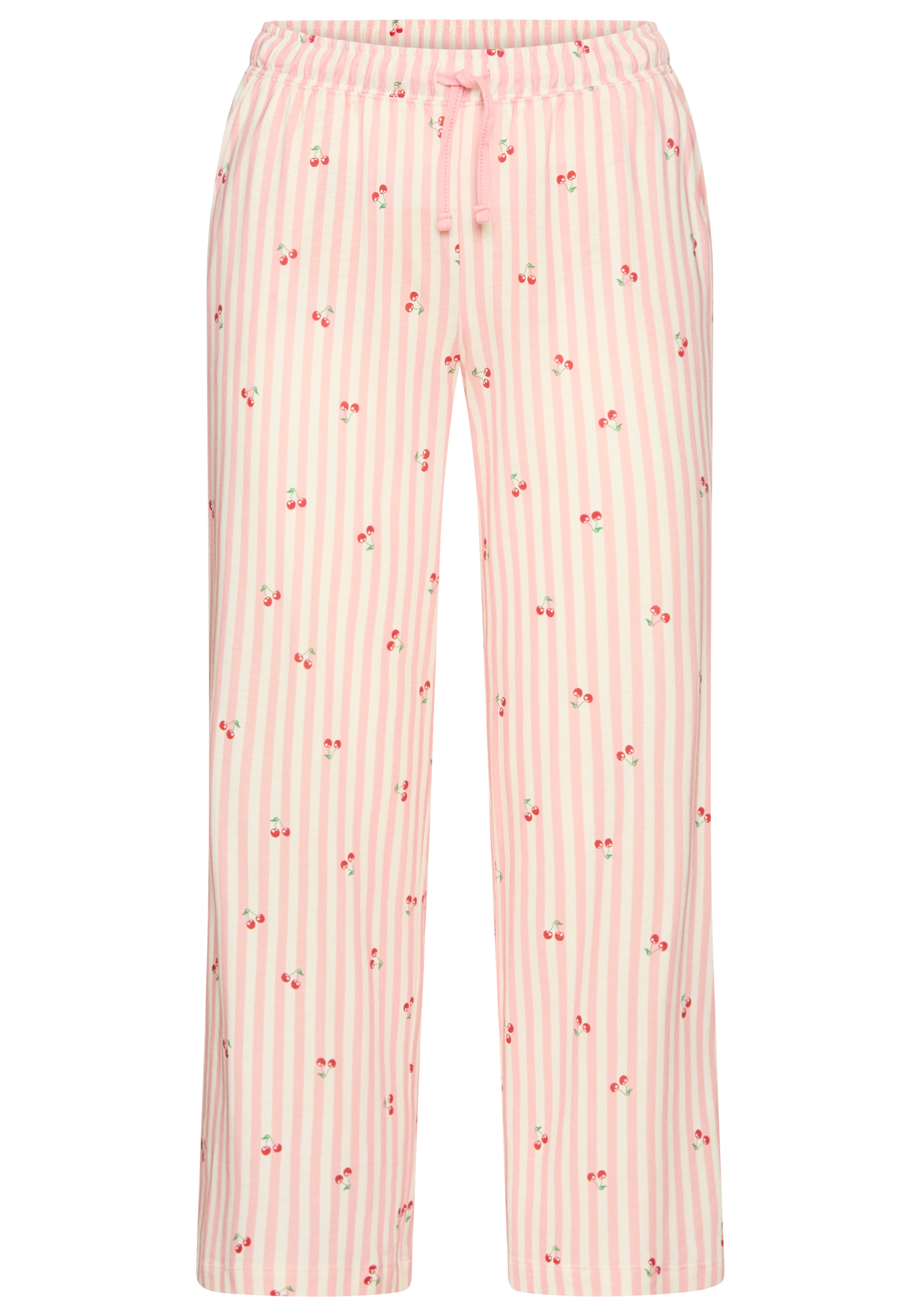 Vivance Dreams by Lascana Culotte Süßer Streifen- und Früchte-Druck
