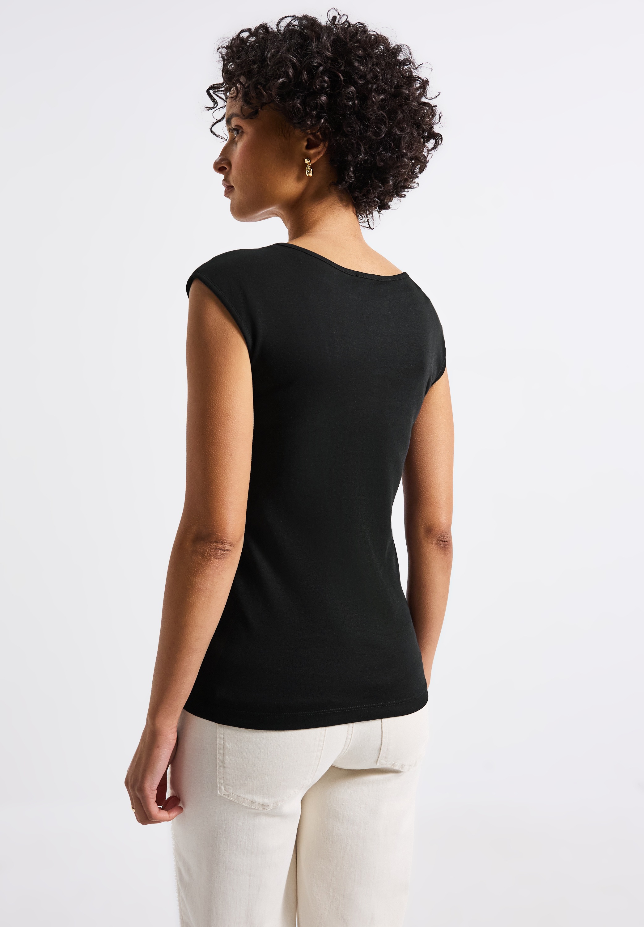 STREET ONE T-Shirt, im soften Baumwoll-Mix