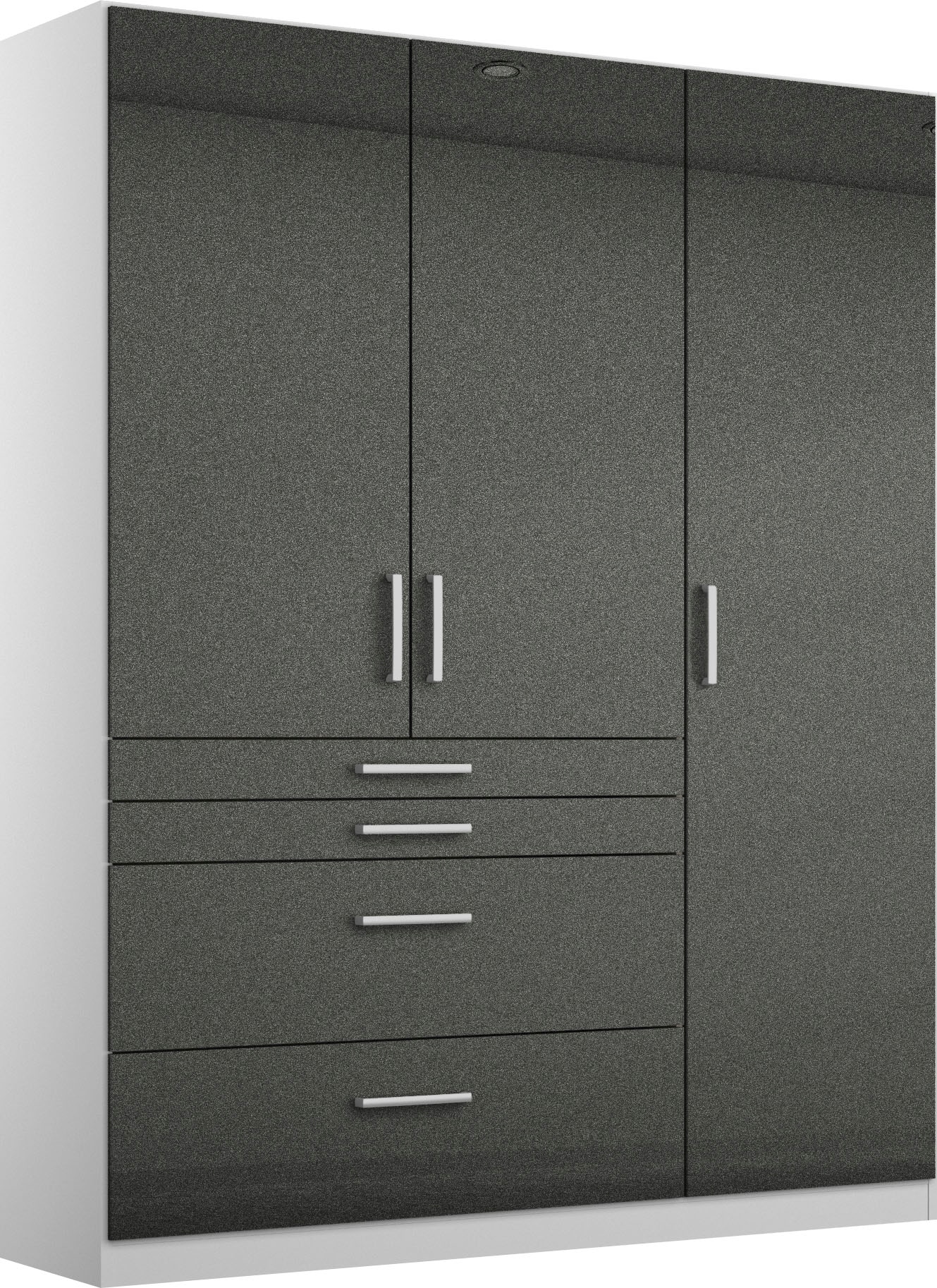 rauch Drehtürenschrank "Kleiderschrank Schrank Garderobe Garderobenschrank HOMBURG" mit viel Stauraum, oberer Schubkasten mit Einteilung MADE IN GERMANY