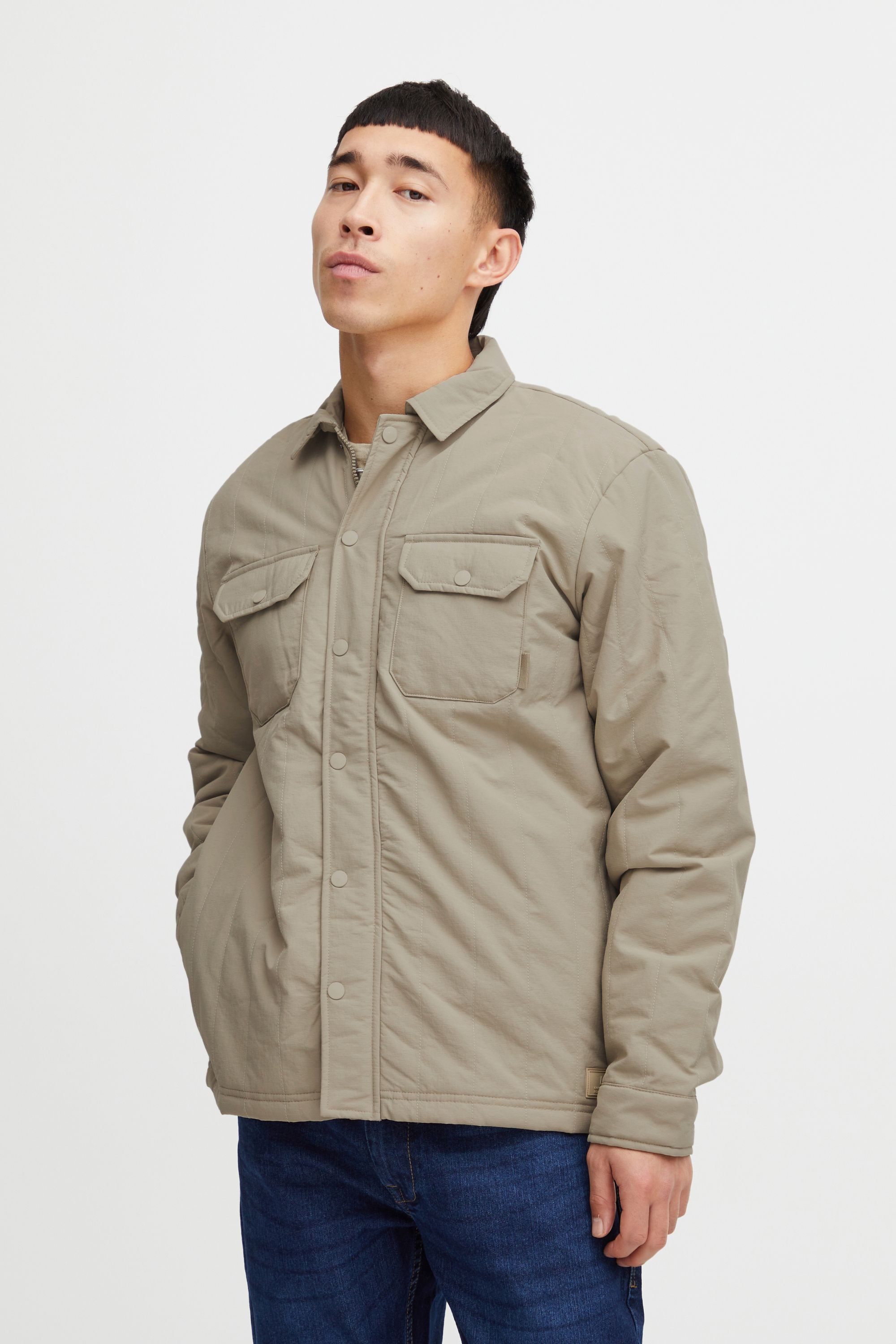 Blend Hemdjacke "BHJacket" ohne Kapuze Stilvolle Übergangsjacke mit Taschen günstig online kaufen