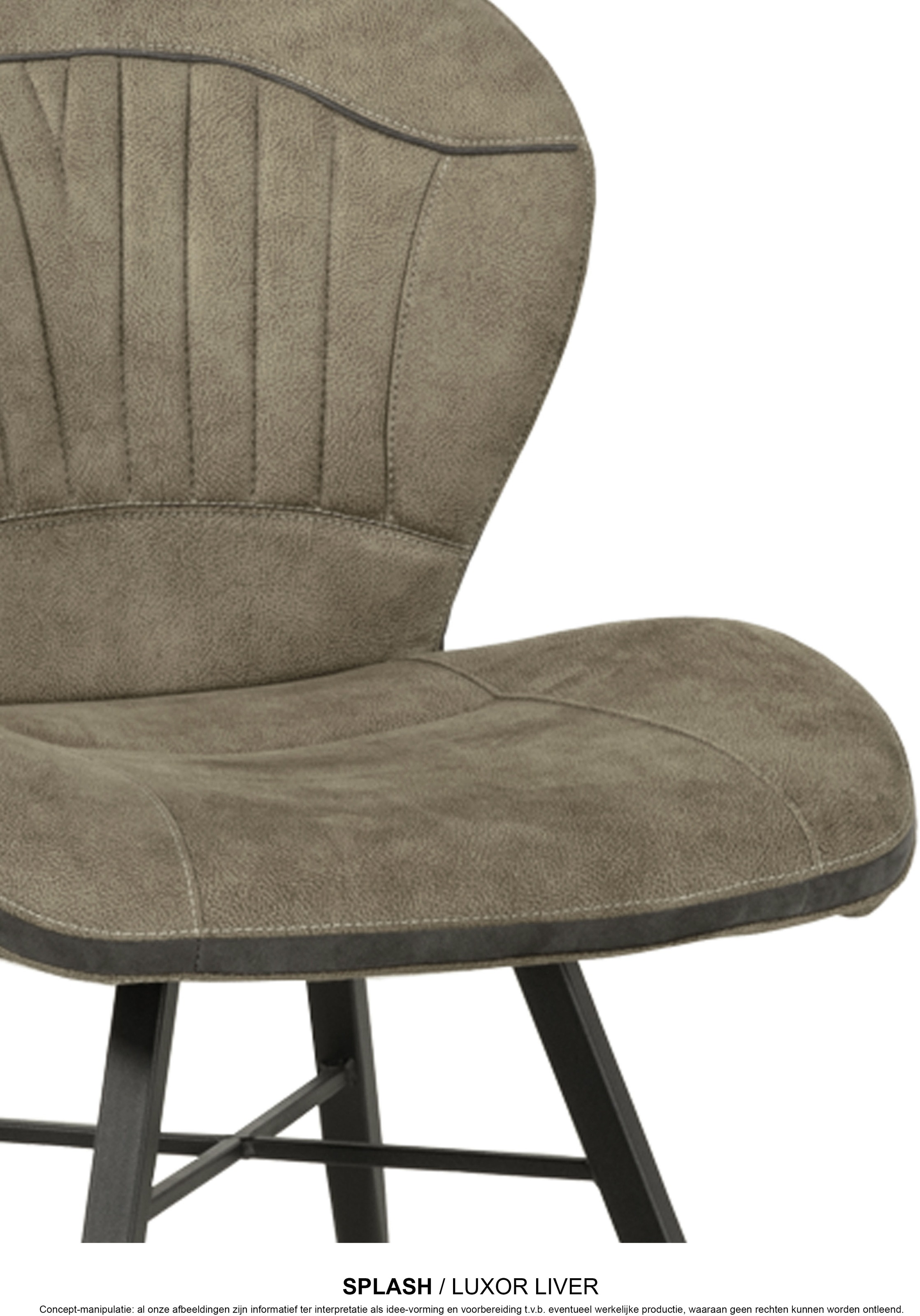 OMG Design Esszimmerstuhl »Splash« (Set) 2 Stk.Esszimmerstuhl, pflegeleichter Bezug, mit Handgriff