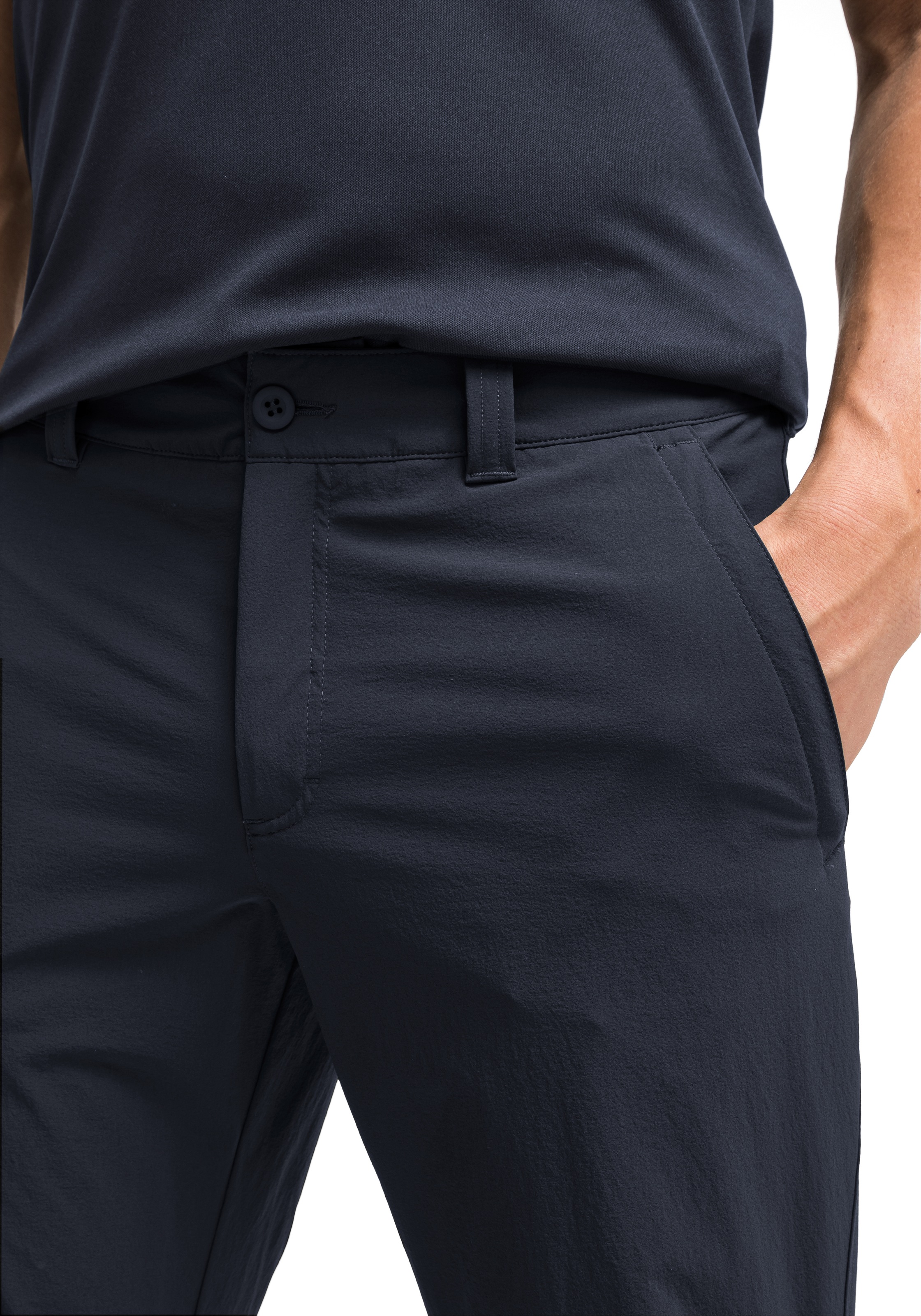Maier Sports Funktionshose »Nil«, Herren Wanderhose, atmungsaktive Outdoor-Hose mit Roll up Funktion