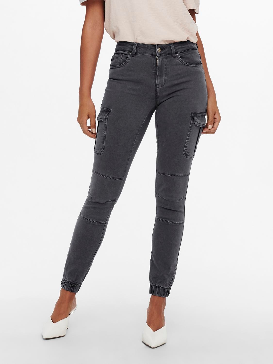 ONLY Cargohose »ONLMISSOURI REG ANK CARGO PNT«  knöchellang mit elastischem Beinabschluss