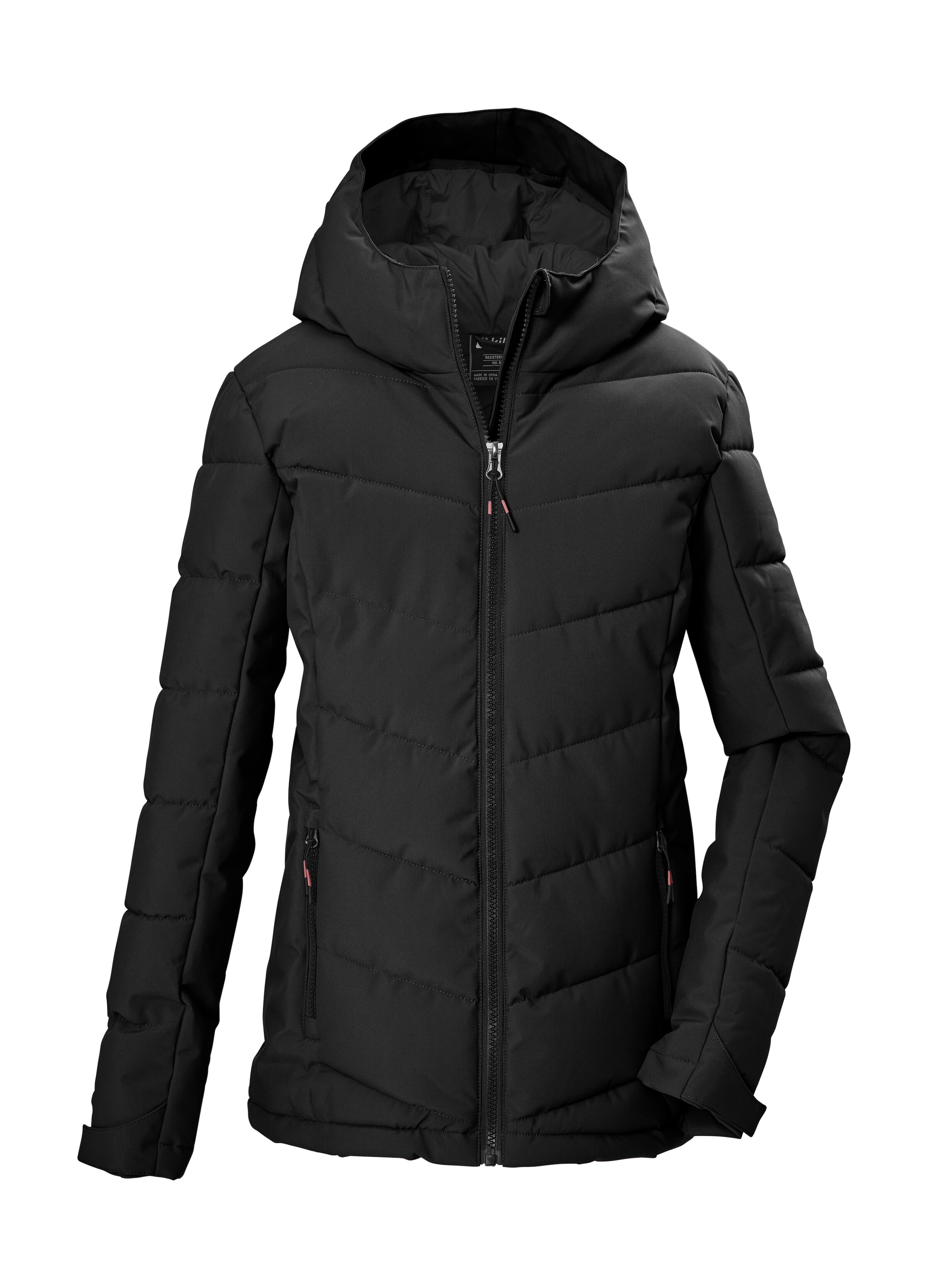 Killtec Steppjacke »KOW 220 GRLS QLTD JCKT« Winddichte, wasserabweisende Kinderjacke mit verstellbaren Bündchen