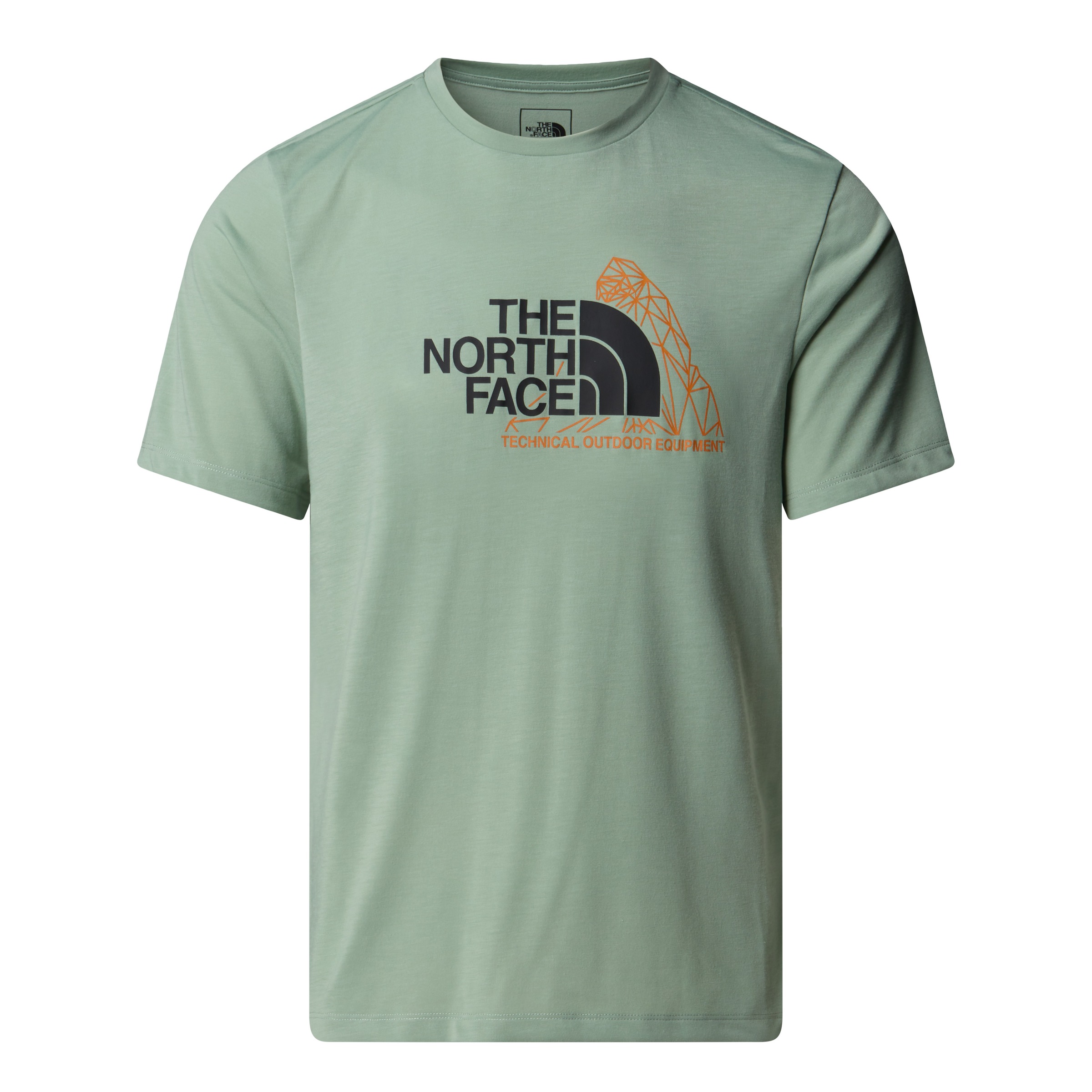 The North Face T-Shirt »M MOUNTAIN FOUNDATION SS TEE-GRAPHIC«, (1 tlg.)
