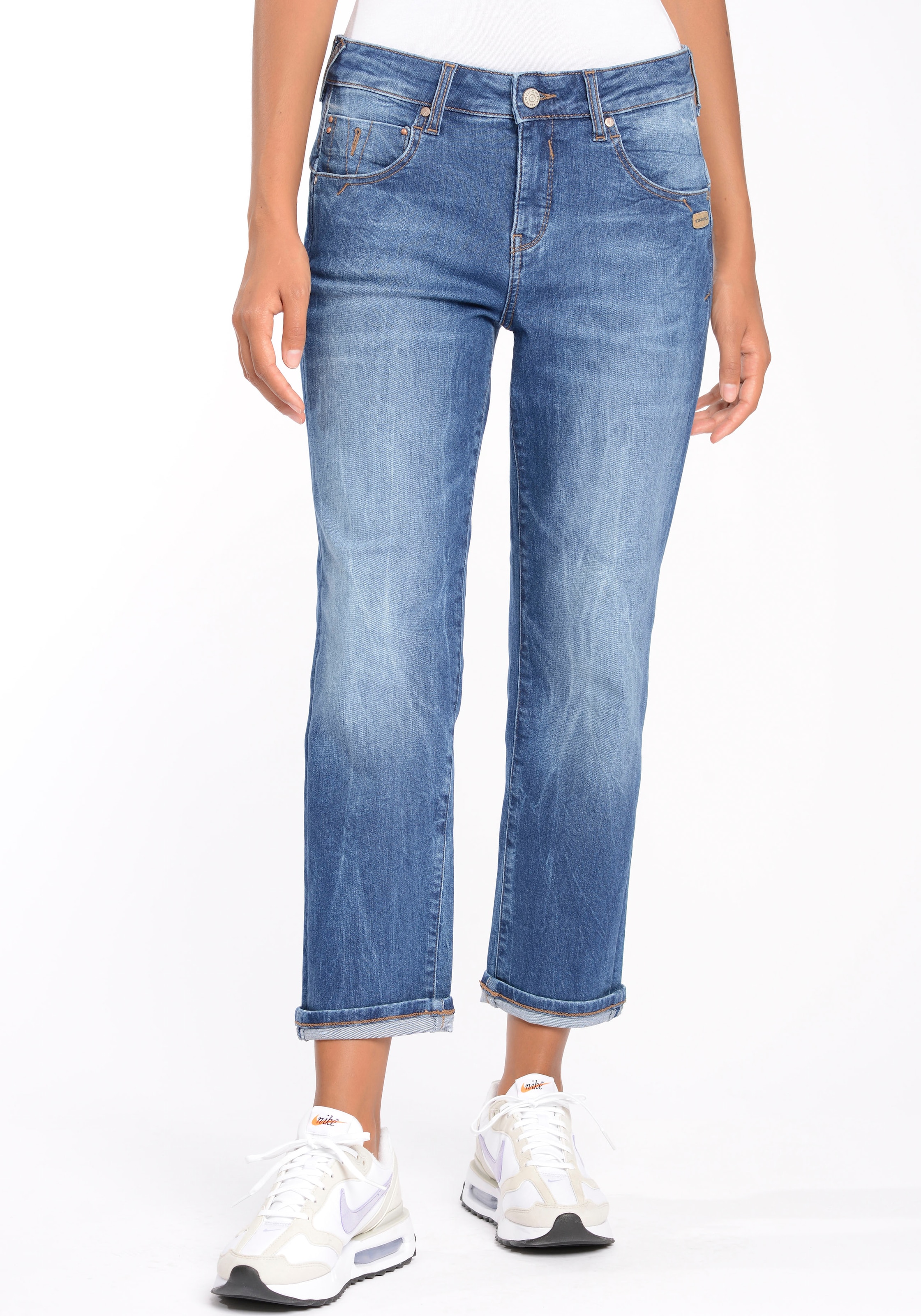 GANG Ankle-Jeans »94RUBINIA CROPPED« Straig...
