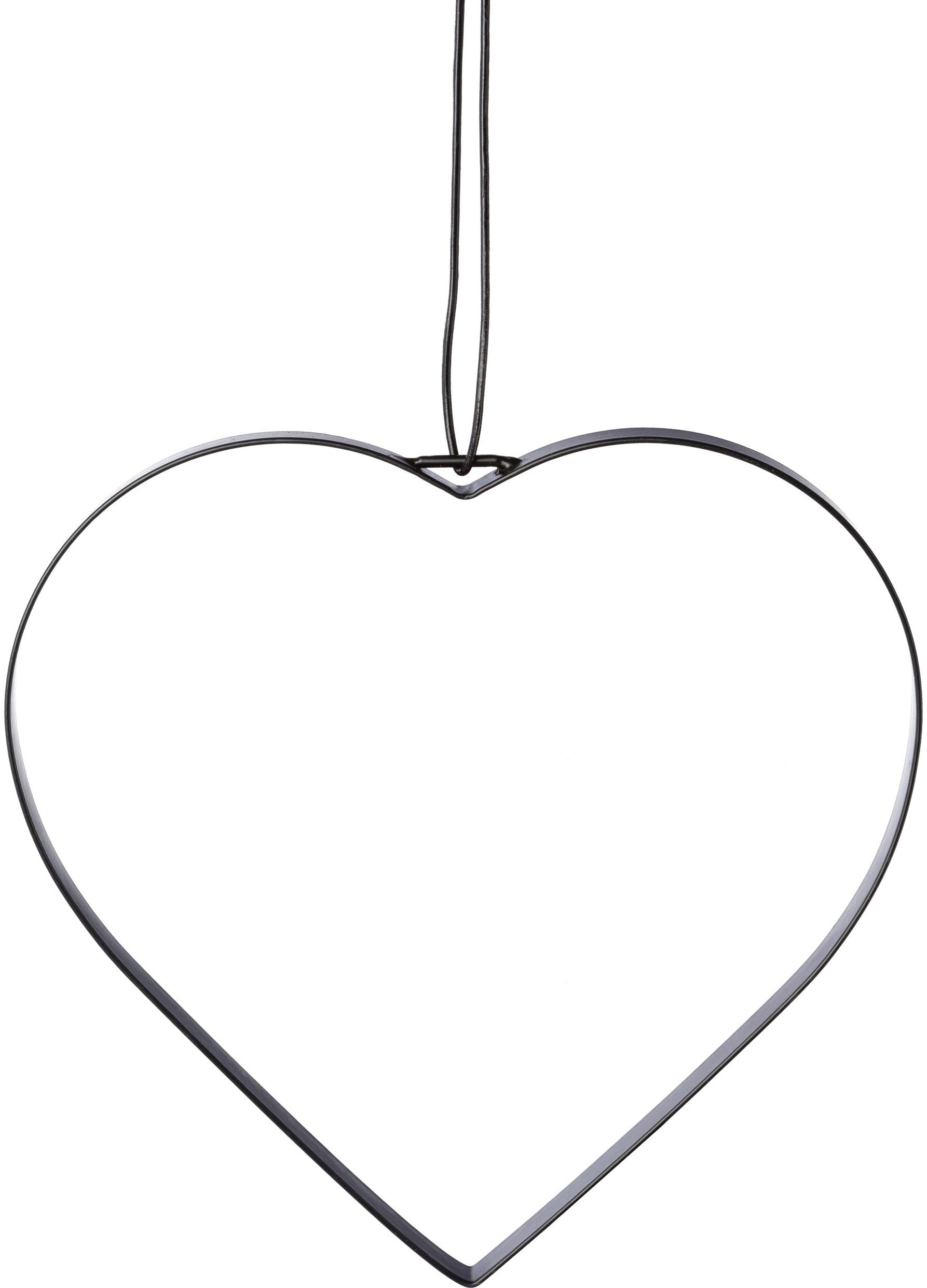 Creativ deco Dekohänger mit hochwertigem Lederband günstig online kaufen
