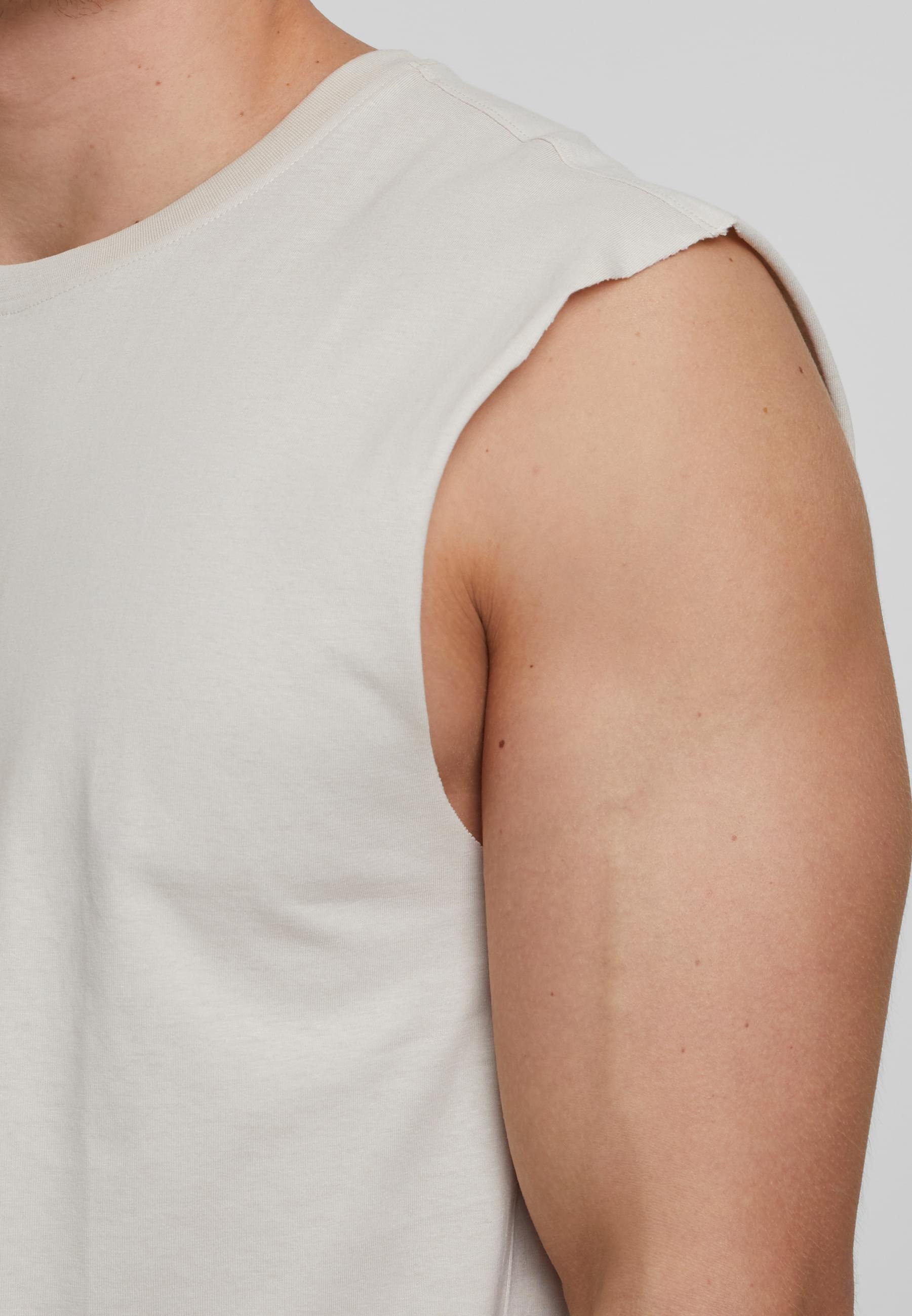 URBAN CLASSICS T-Shirt »Urban Classics Herren Open Edge Sleeveless Tee«, (1 tlg.)