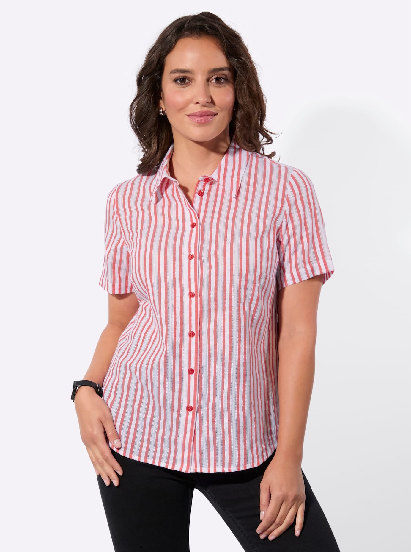 Casual Looks Kurzarmbluse