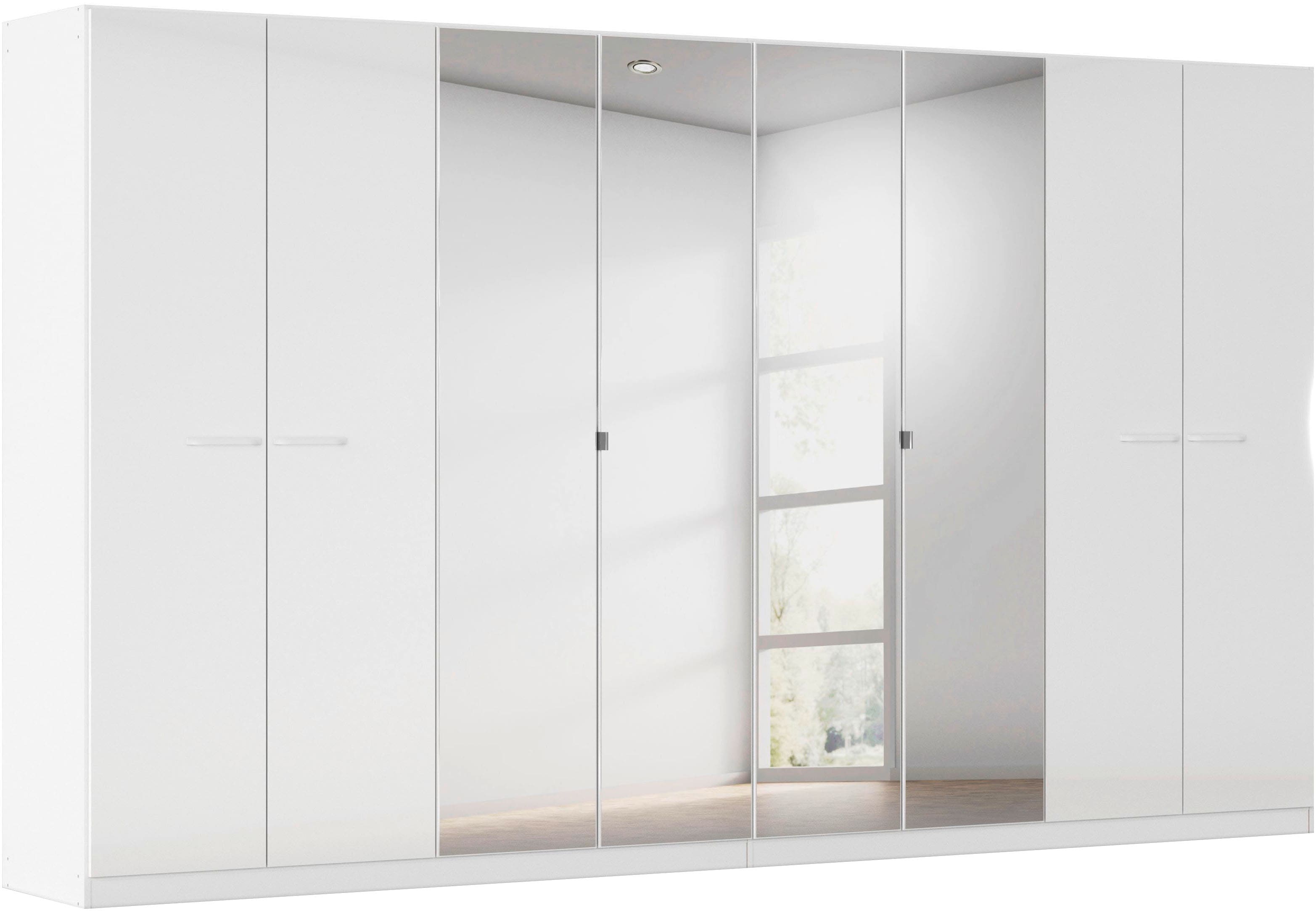 OTTO home Kleiderschrank "Mehrzweckschrank Aktenschrank Möbel Mietswohnung Schlafzimmer OTELI" erhältlich in Breiten 91-360 cm, ab Breite 136cm inkl. Innenschubladen, mit zusätzlichen Einlegeböden, optional mit Spiegel MADE IN GERMANY