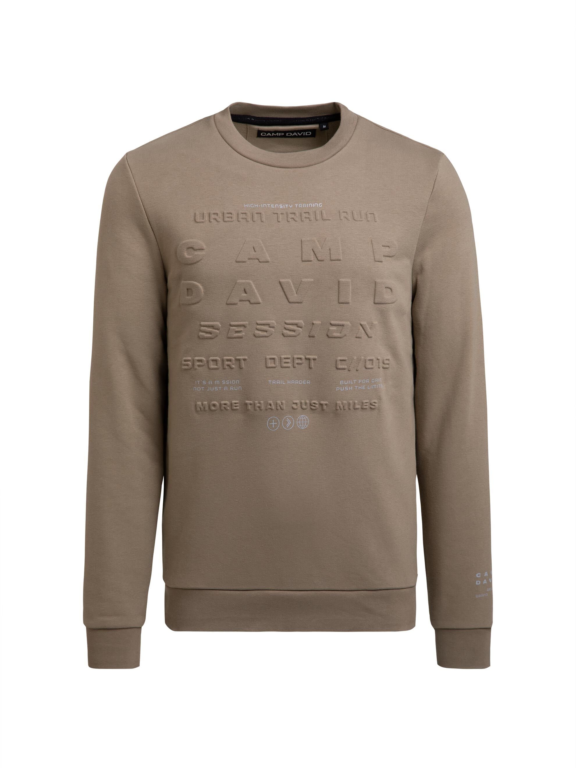 CAMP DAVID Sweater , mit Baumwolle
