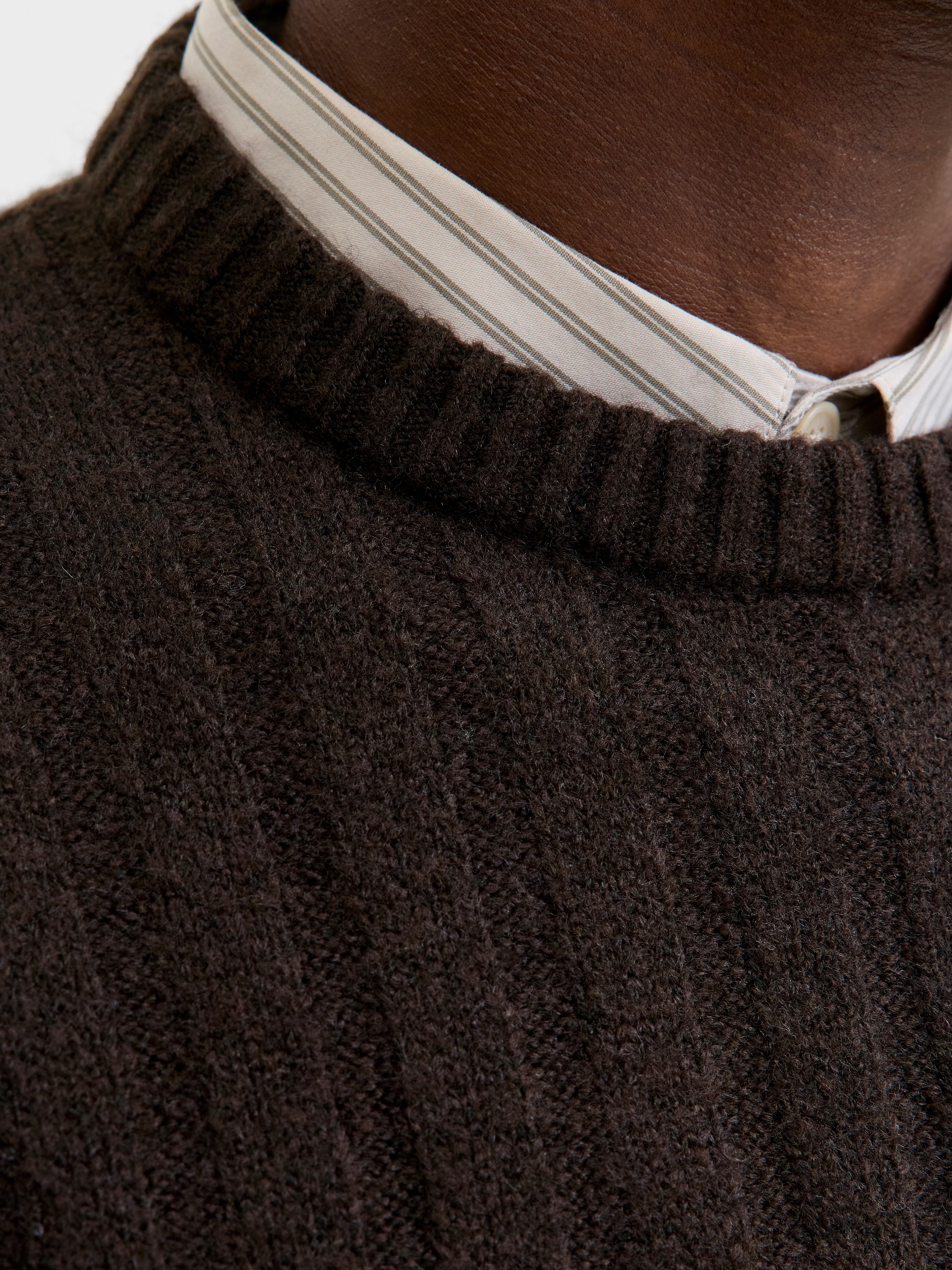 Jack & Jones Strickpullover »JJEBRADLEY CARTER KNIT CREW NECK LN«