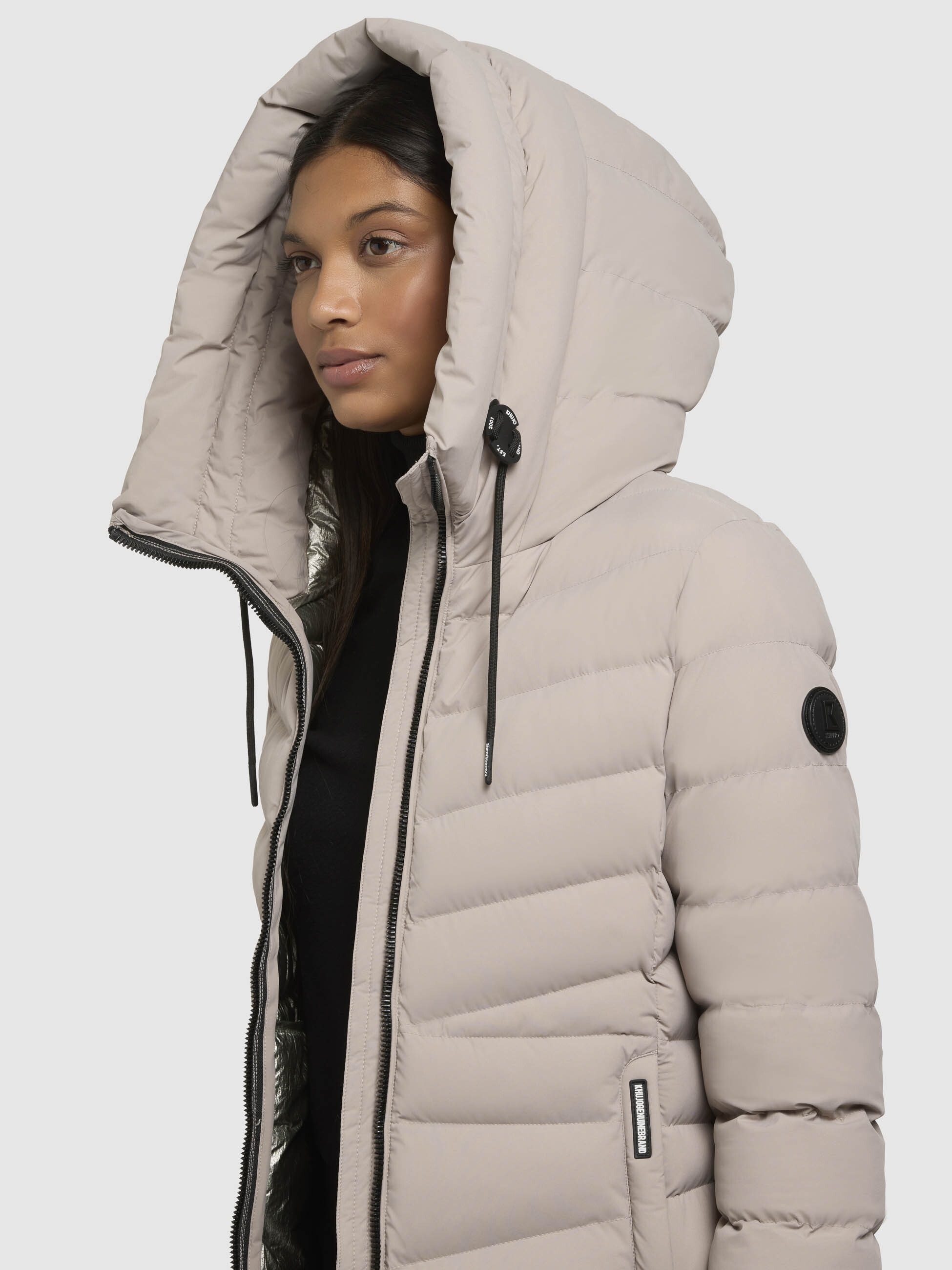 khujo Steppjacke »TUHANI4«, mit Kapuze