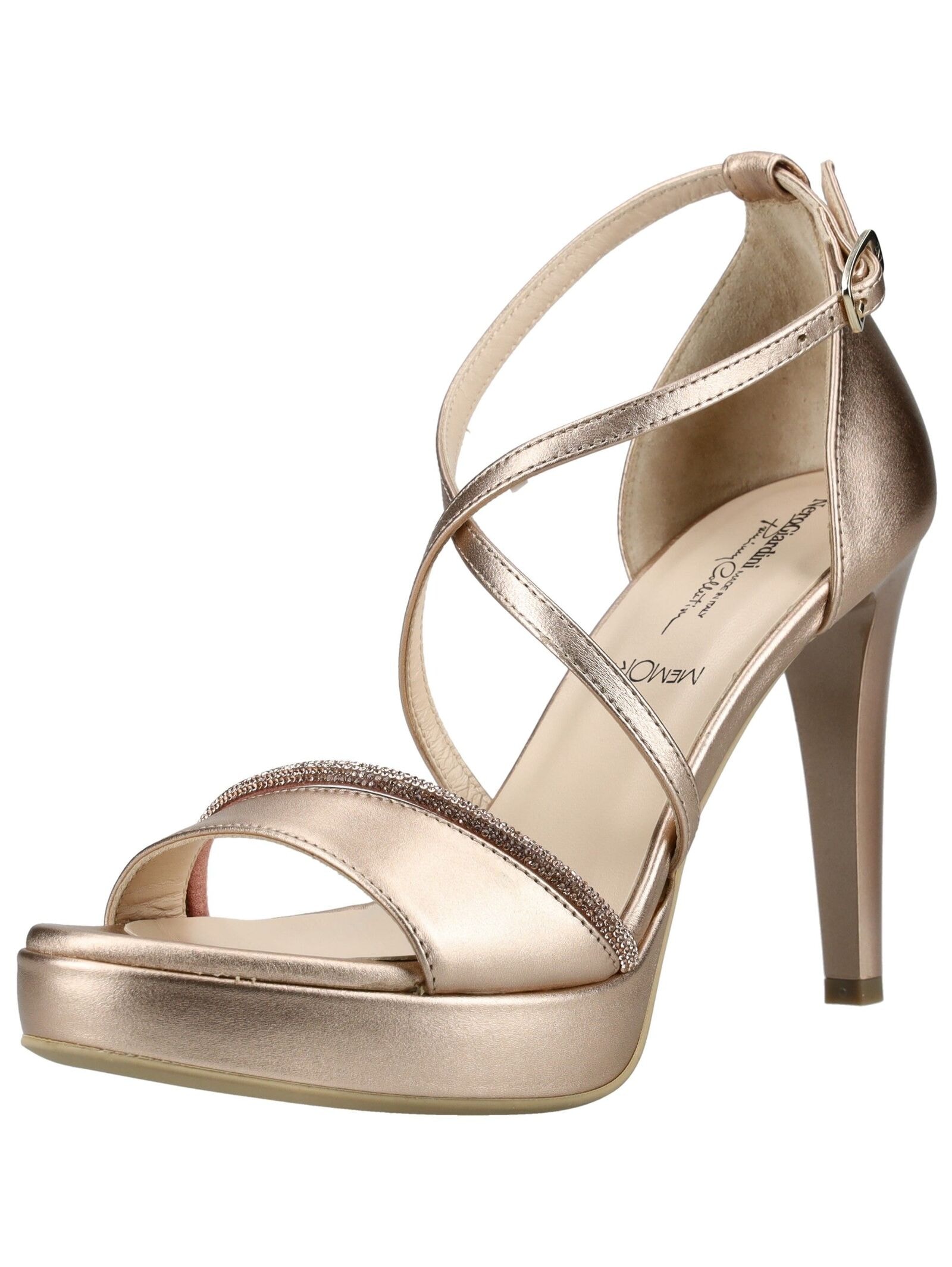 Nero Giardini High-Heel-Sandalette "Nero Giardini Sandalen Leder" günstig online kaufen