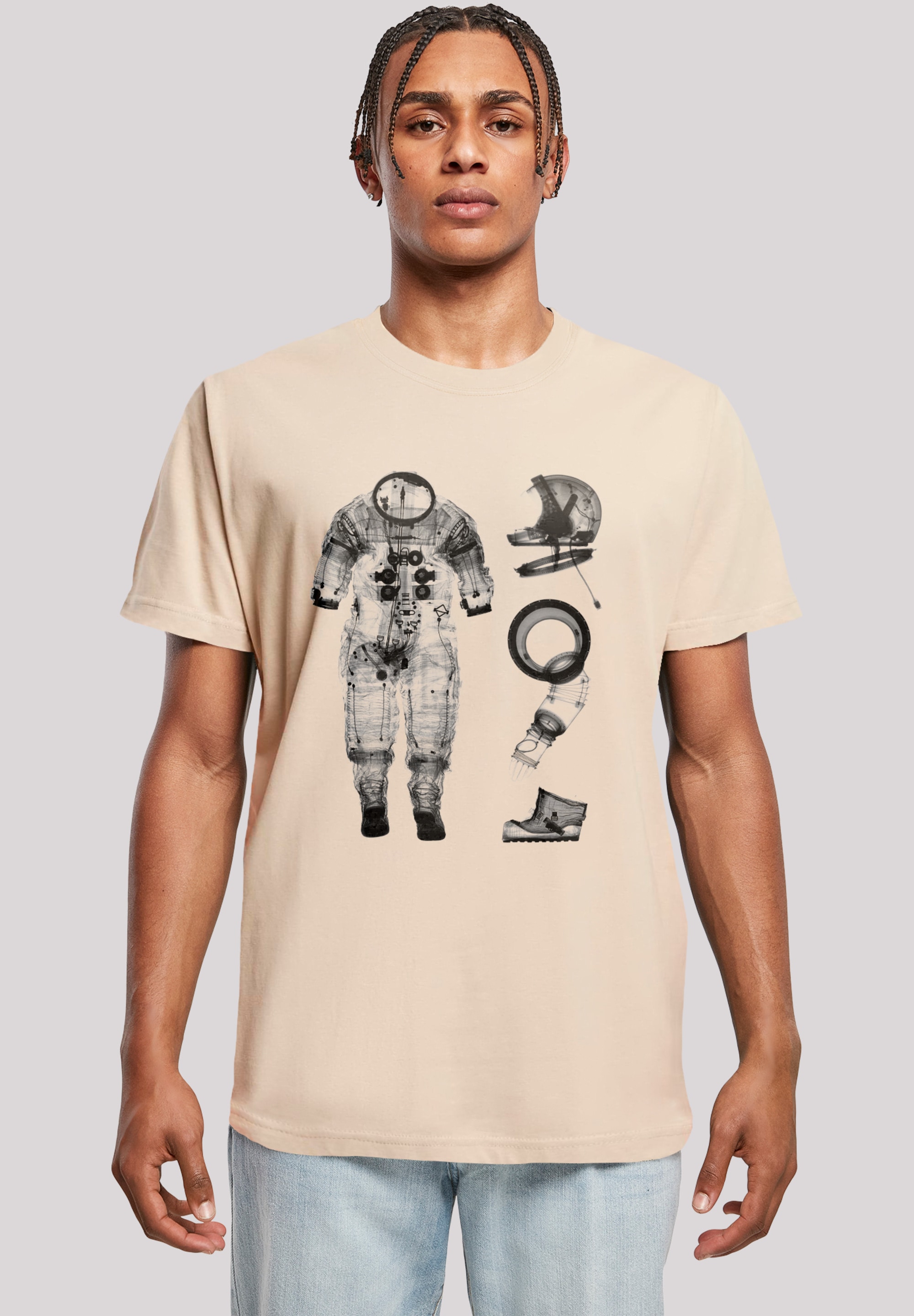 F4NT4STIC T-Shirt "NASA Apollo 14 A7 L Pressure Suit Negative X Ray", Premi günstig online kaufen