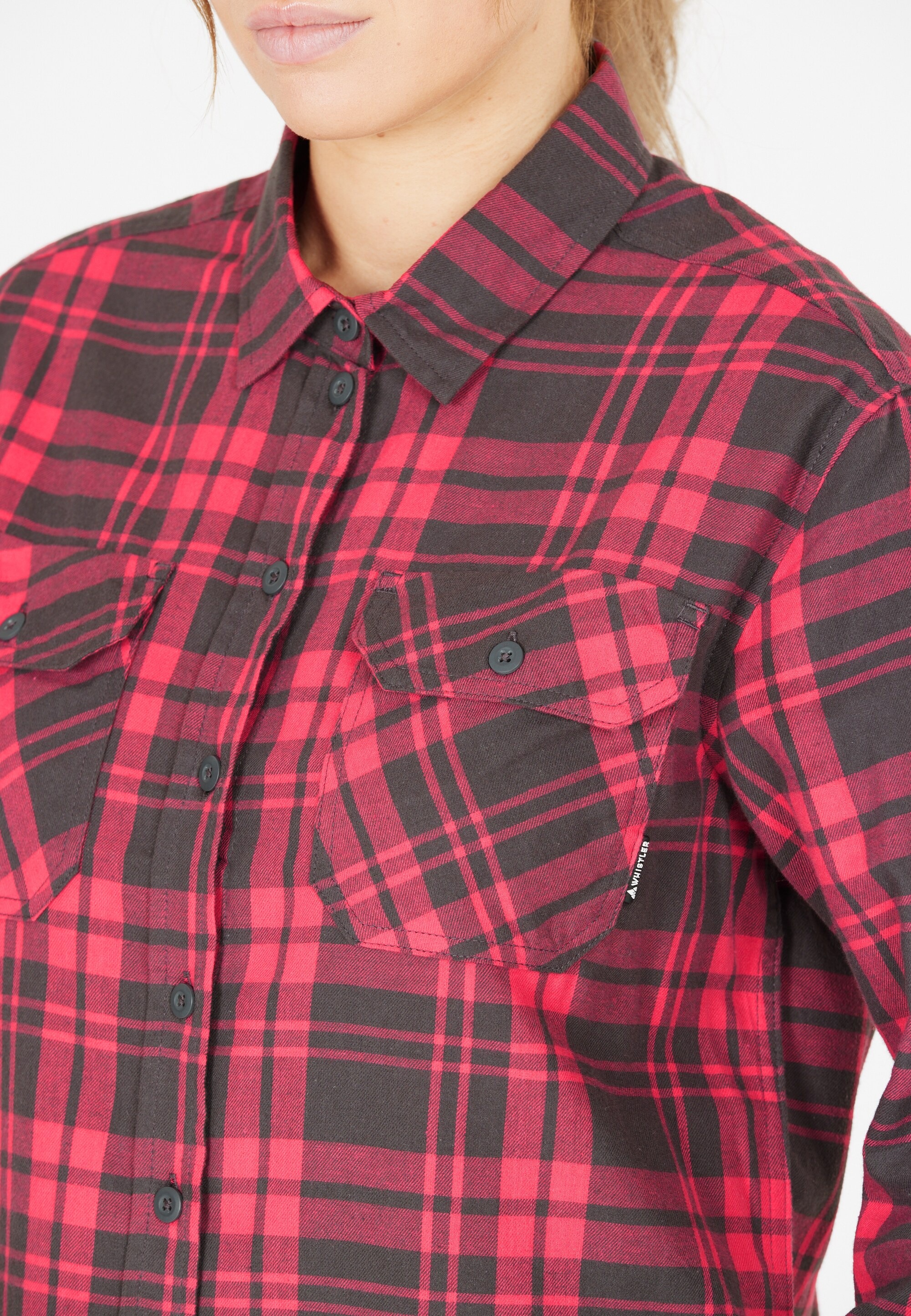 WHISTLER Fleeceshirt »Taurus«, aus reiner atmungsaktiver Baumwolle