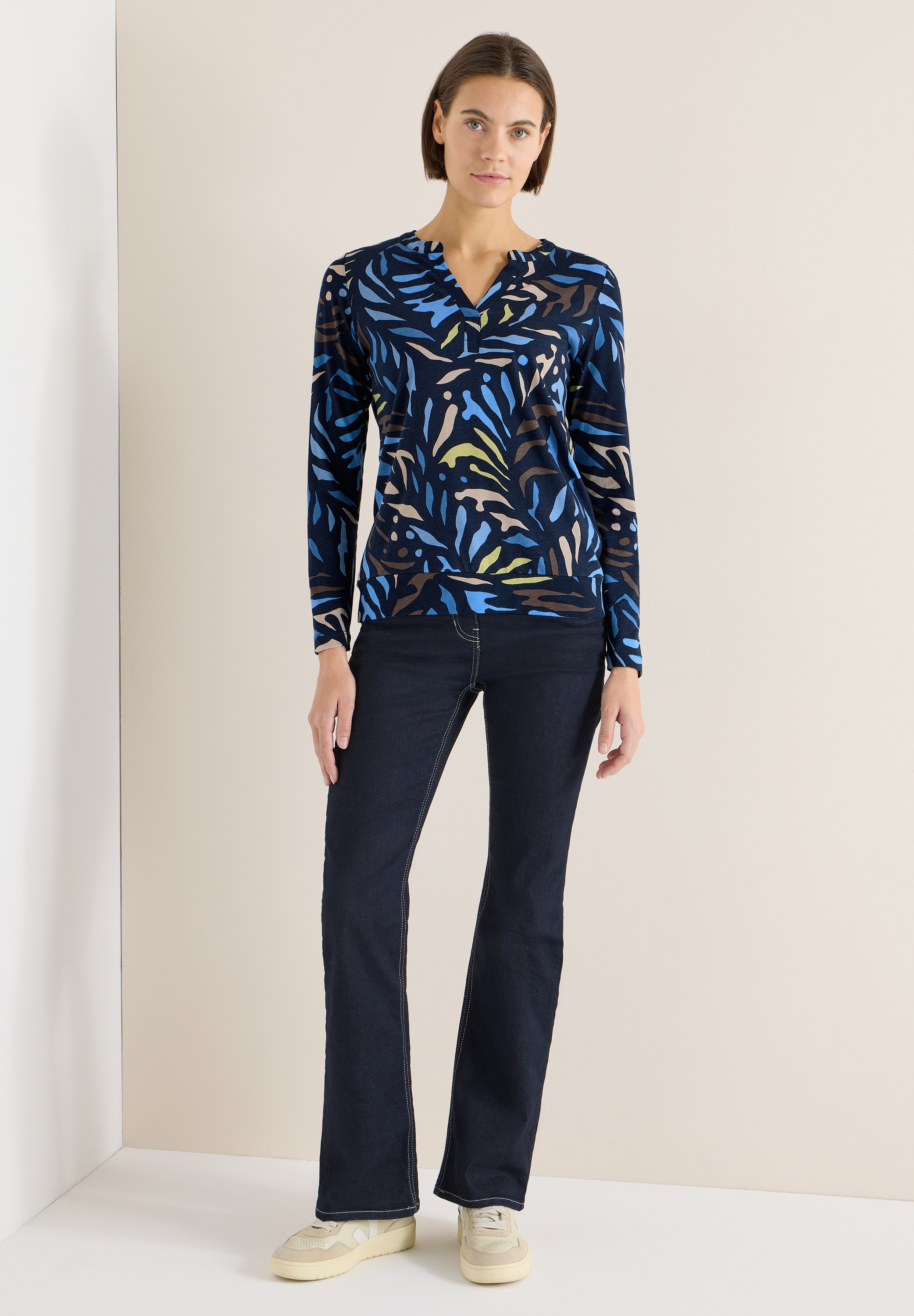 Thumbnail - Cecil Langarmshirt Jersey