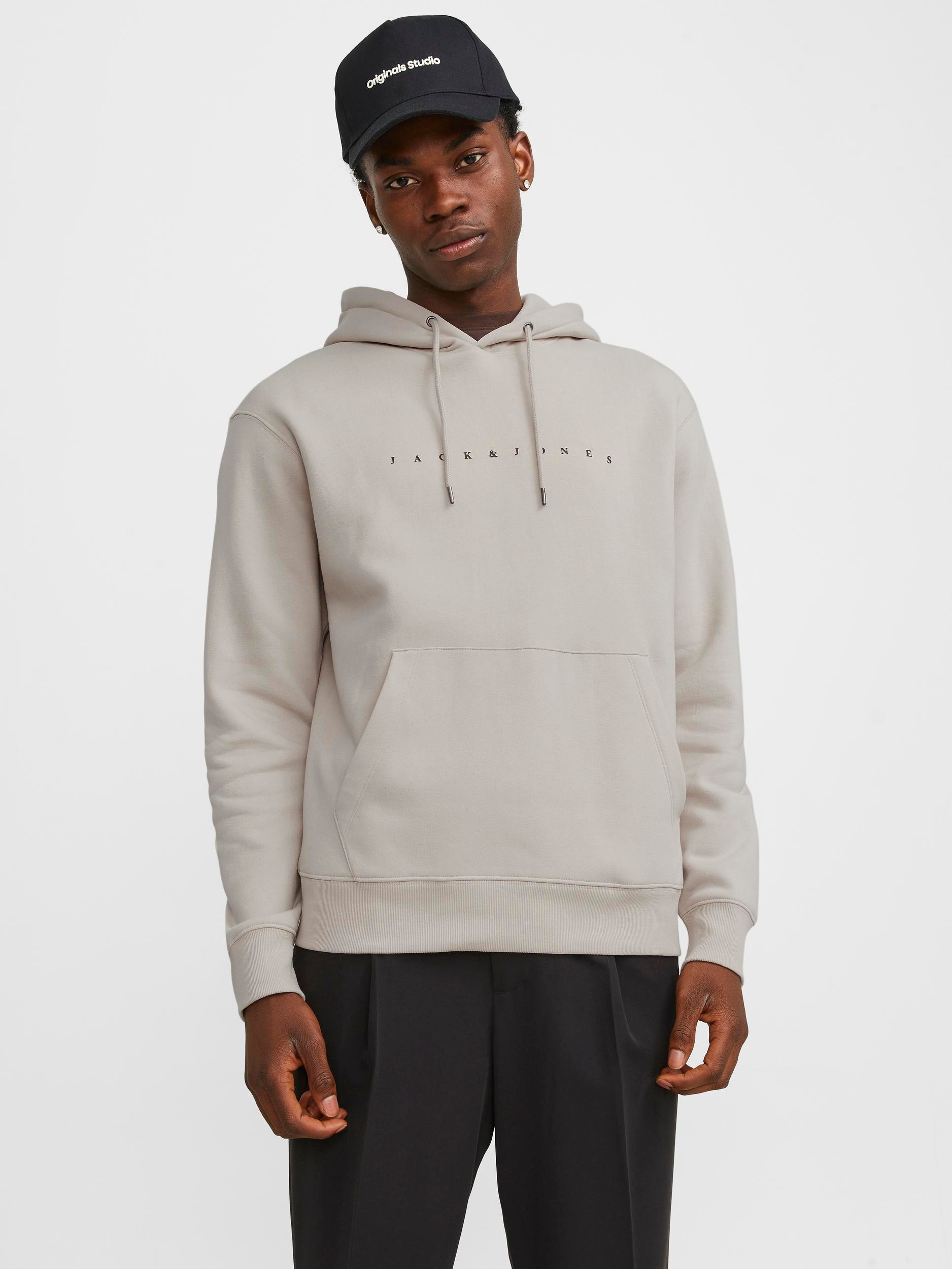 Jack & Jones Kapuzensweatshirt "JJESTAR JJ SWEAT HOOD NOOS", mit Logo Print im 3D Look