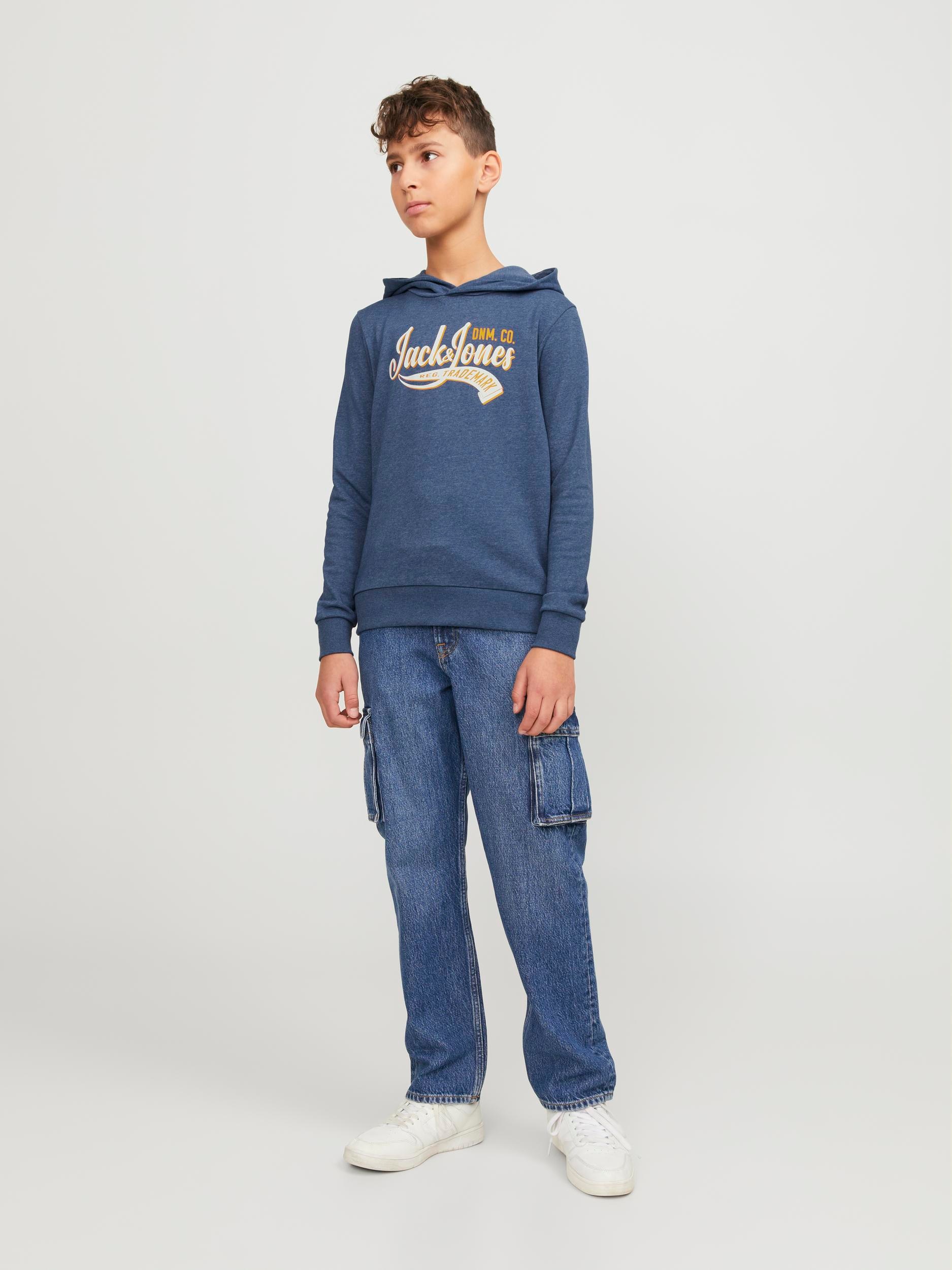 Jack & Jones Junior Hoodie »JJELOGO SWEAT HOOD 2 COL 24 SN JNR«