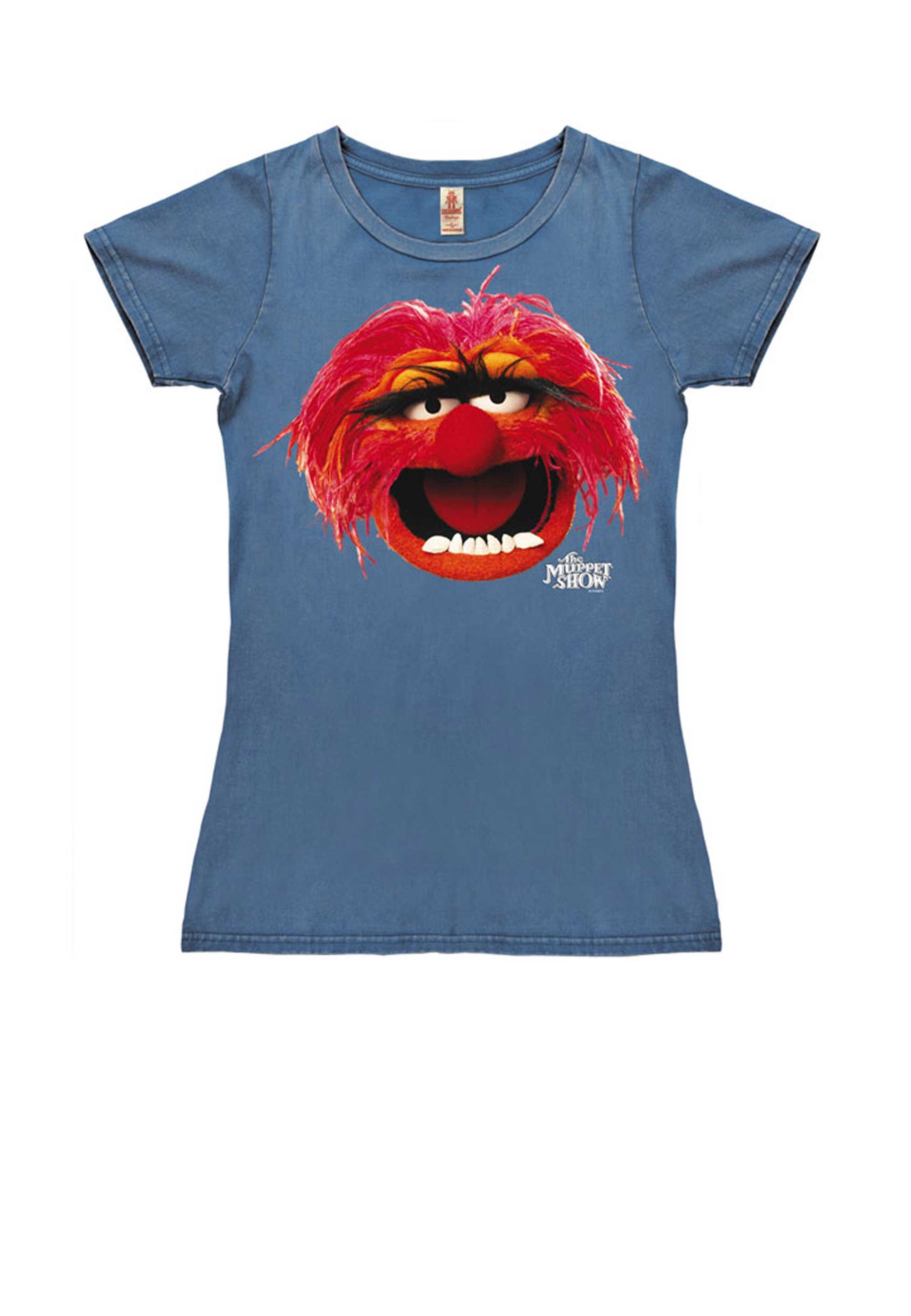 LOGOSHIRT T-Shirt »Das Tier«, mit tollem Muppet Show-Motiv