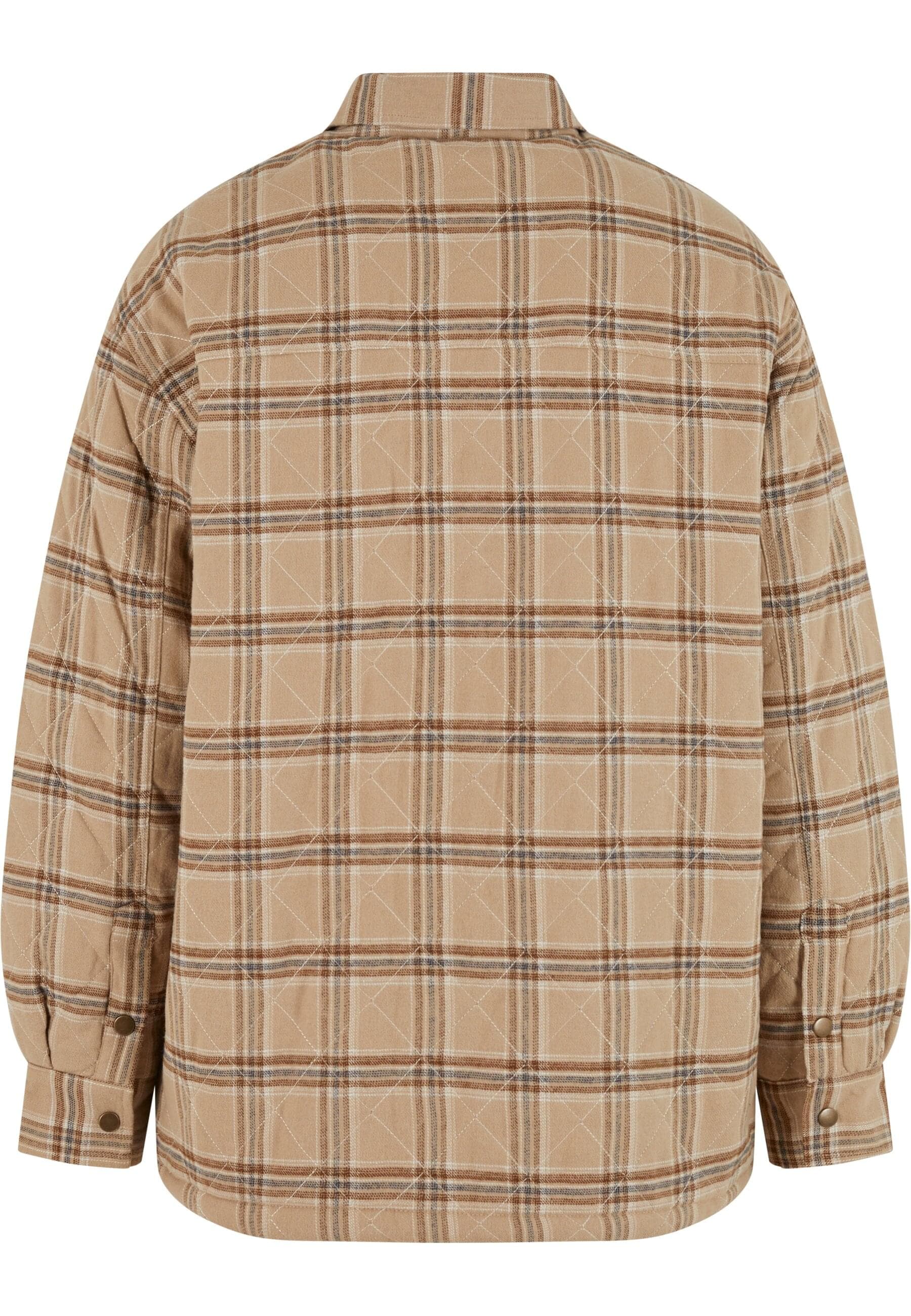 Southpole Langarmhemd »Southpole Herren Southpole Flannel Quitted Shirt Jacket«, (1 tlg.)